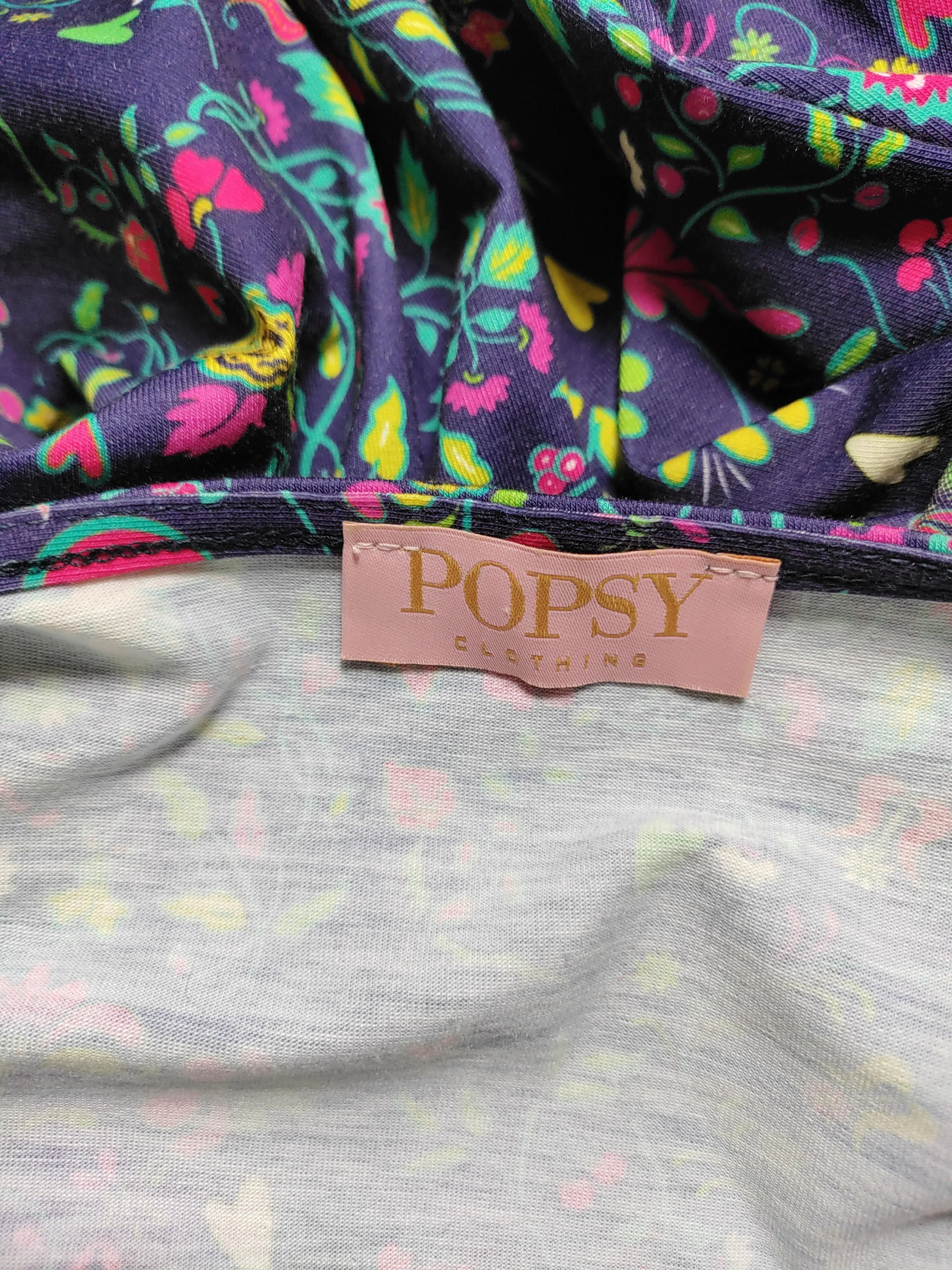 Popsy Skater Mini Dress UK16 in Blue - Image 5