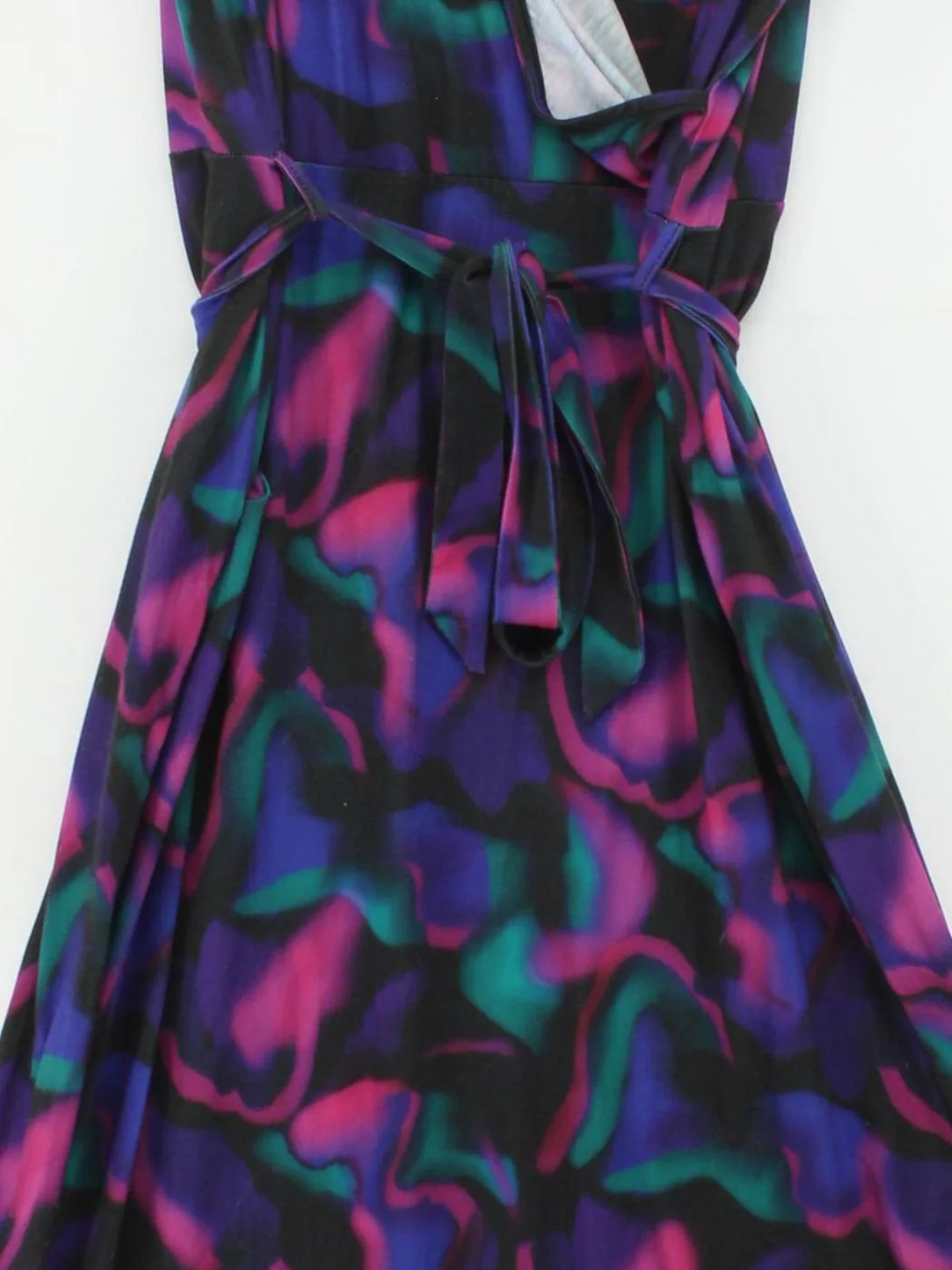 Popsy Wrap Maxi Dress UK20 in Multi - Image 3