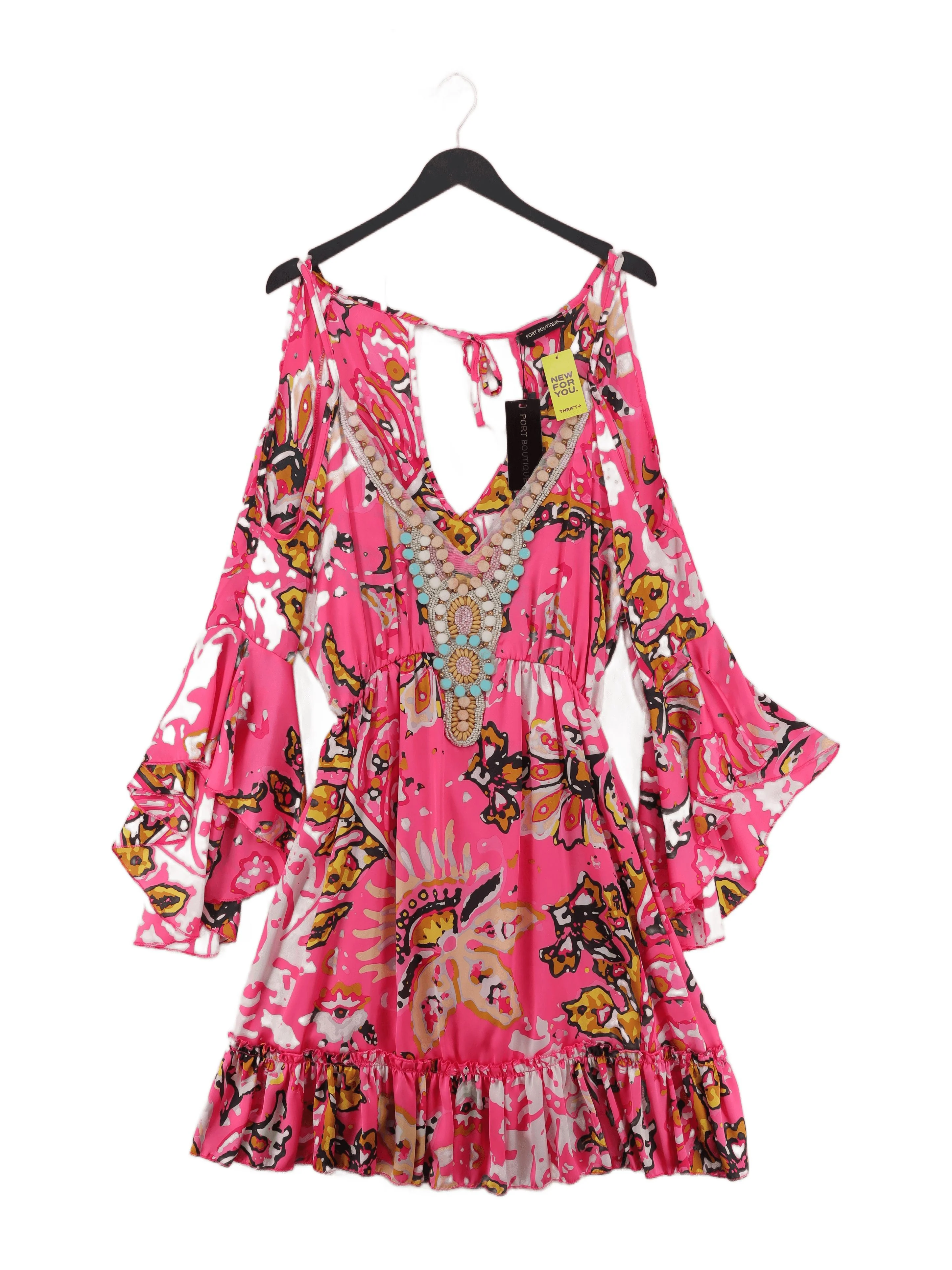 Port Boutique Mini Dress M in Pink