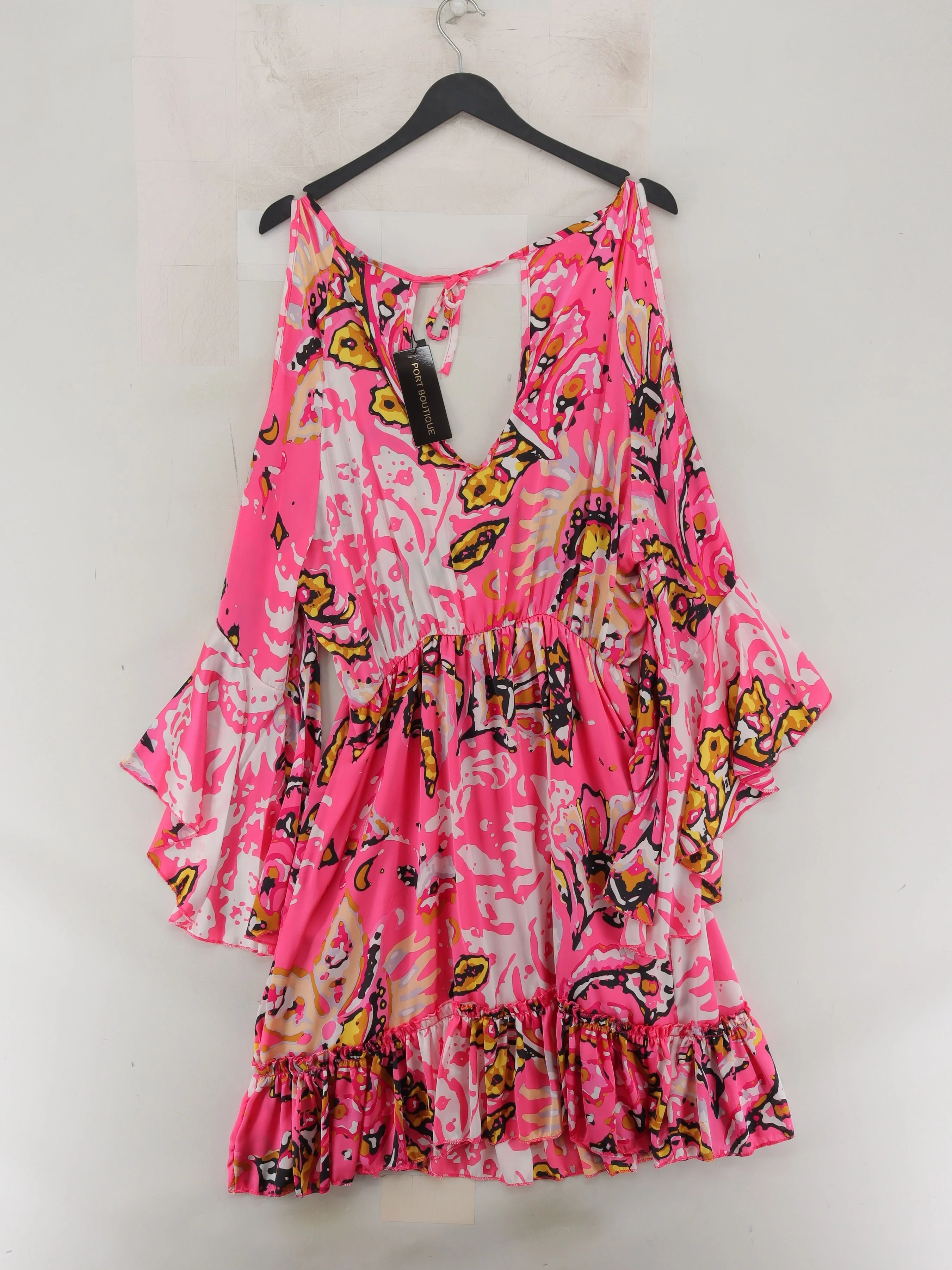 Port Boutique Mini Dress M in Pink - Image 2