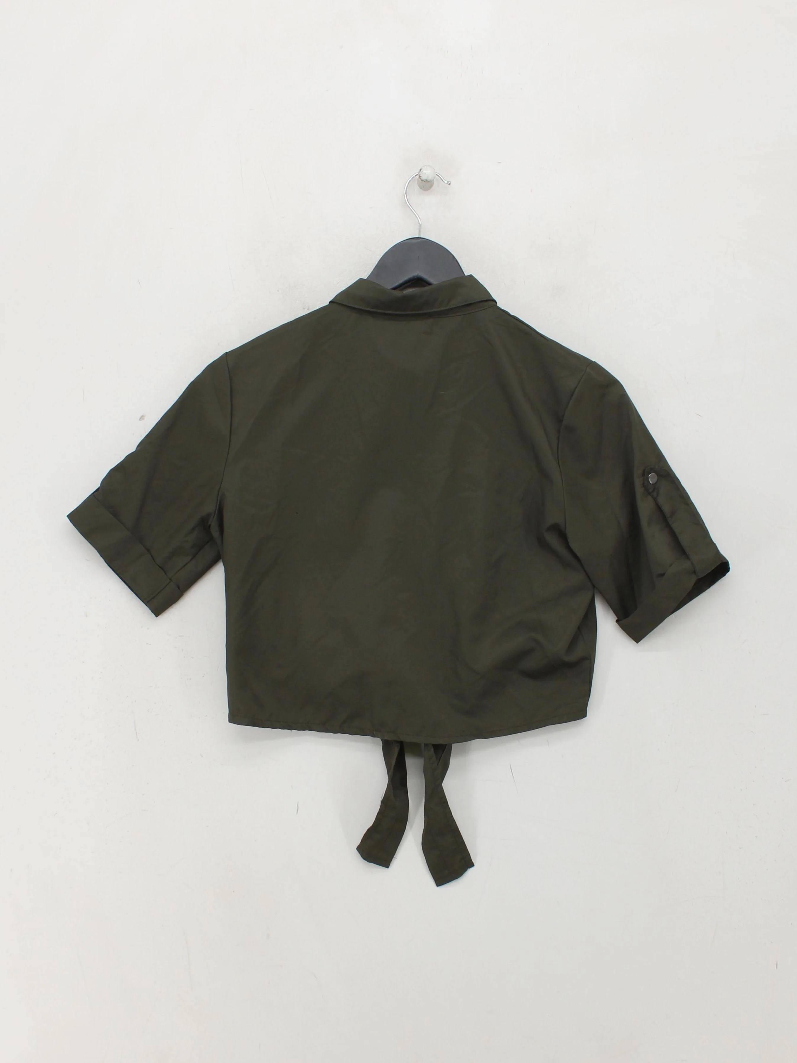 Portobello Women's Shirt UK 8 Green Cotton with Polyester, Elastane Basic - Image 2