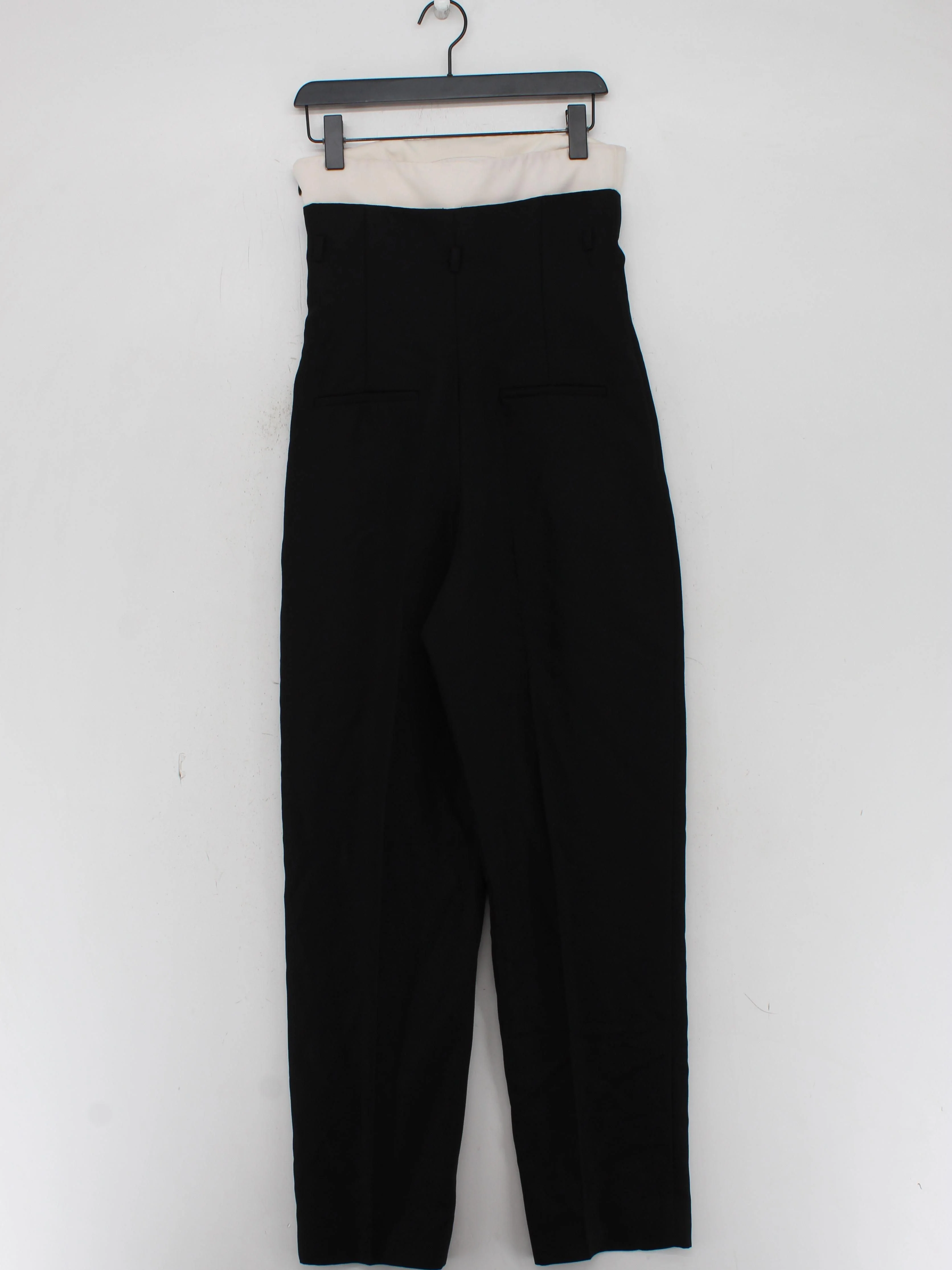 Ports 1961 Women's Jumpsuit UK 8 Black Wool with Viscose Tapered Jumpsuit - Image 3