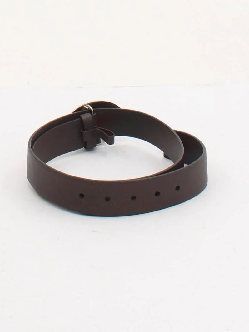 Prada Men's Belt W 34 in Brown 100% Leather Dress Belt - Image 2