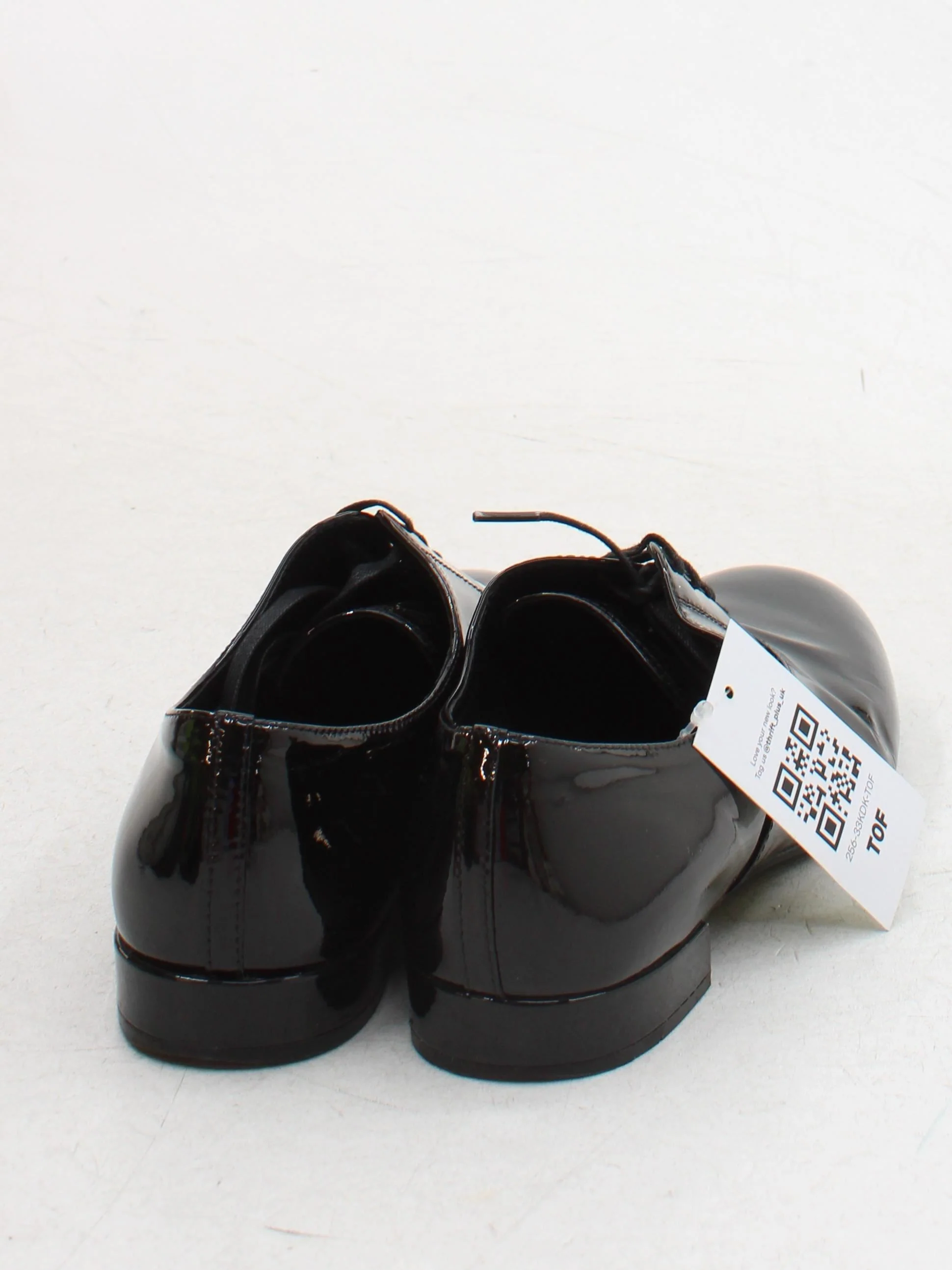 Prada Men's Formal Shoes UK 4 Black 100% Leather Brogue - Image 3