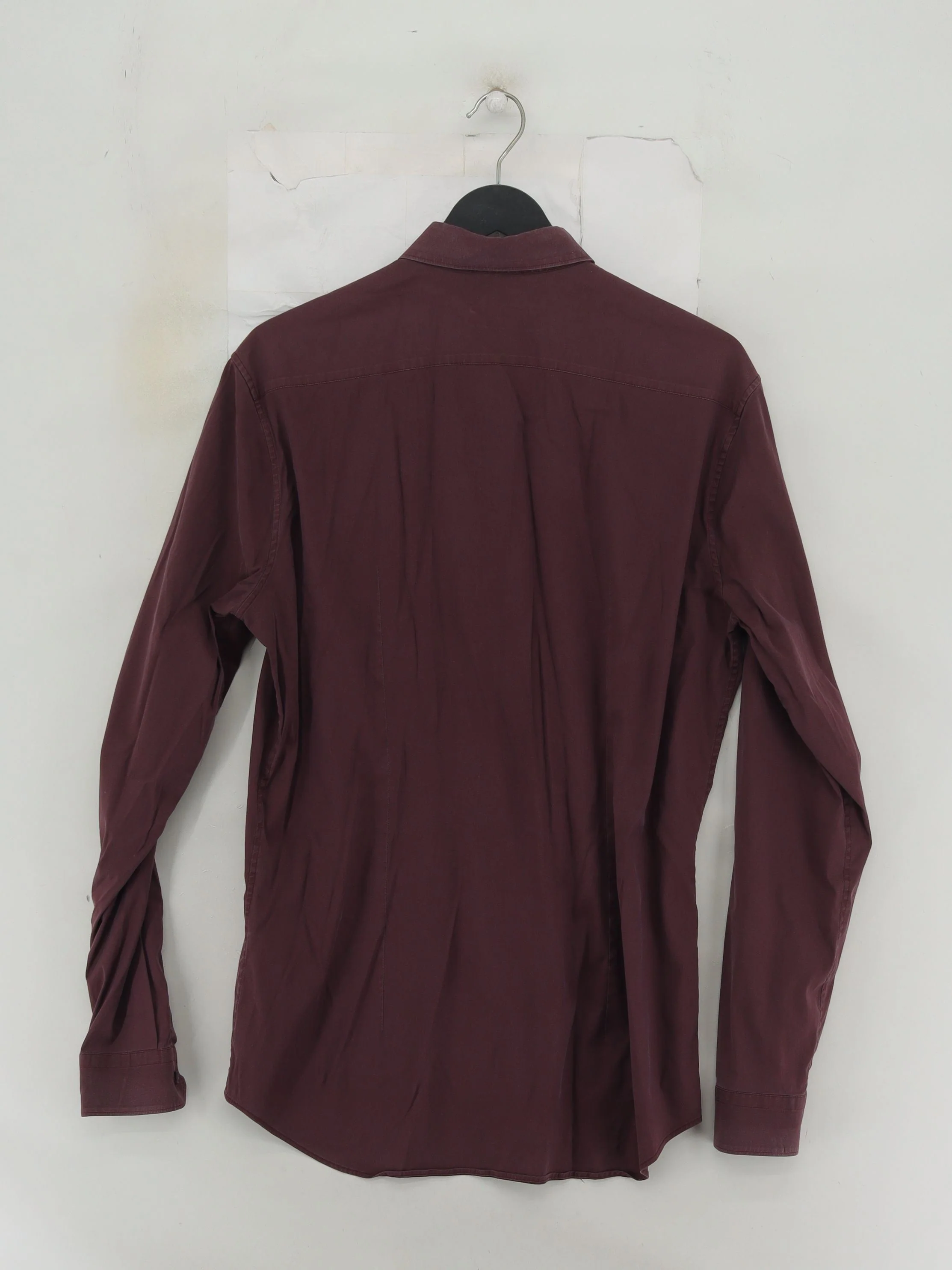Prada Men's Shirt Chest: 38 in Red Cotton with Polyamide, Elastane Basic - Image 2