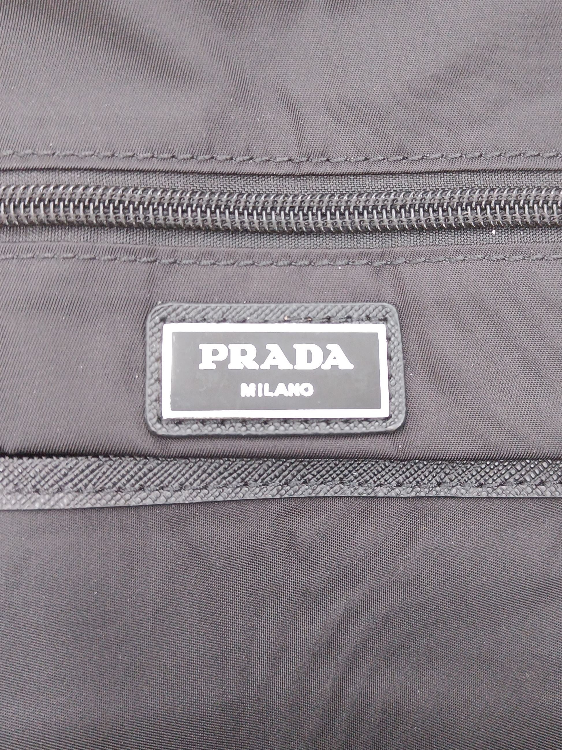 Prada Women's Bag Black 100% Other Backpack - Image 5