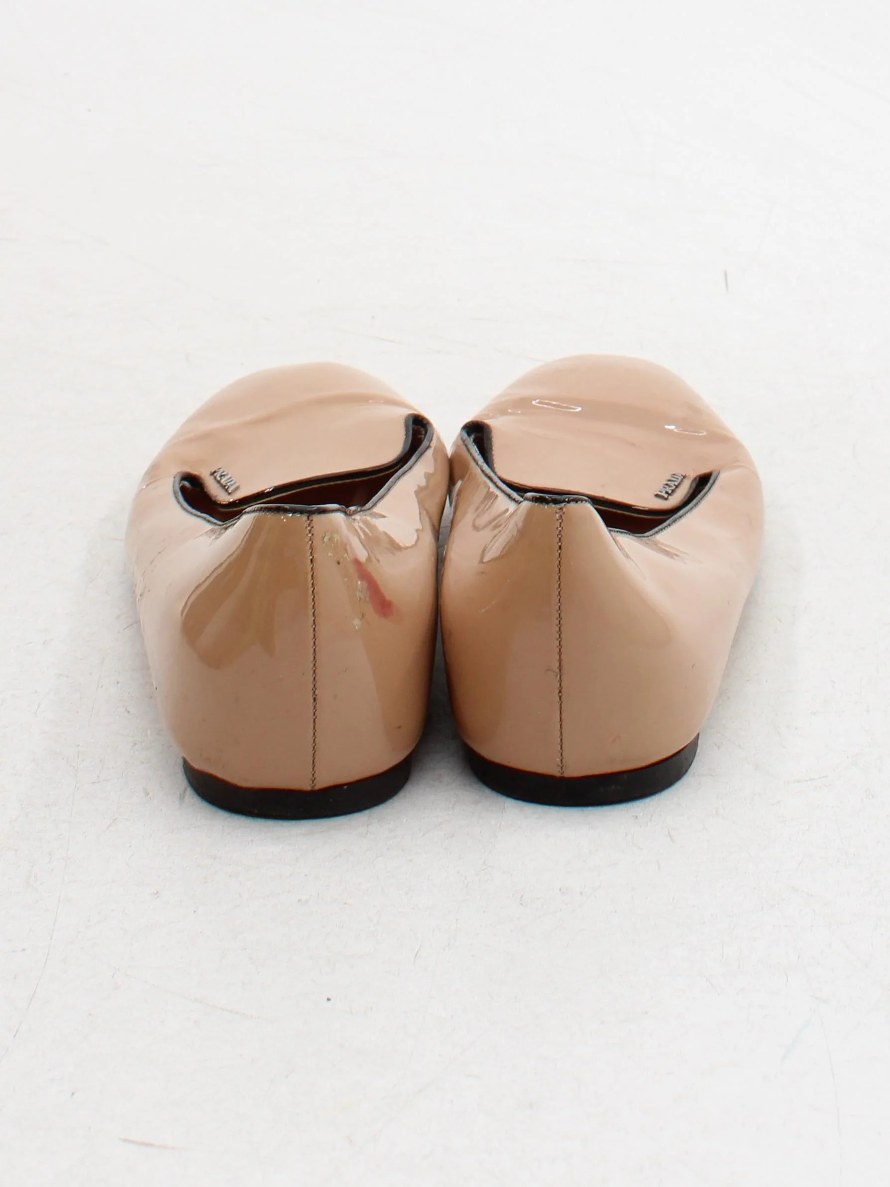 Prada Women's Flat Shoes UK 6 Tan 100% Leather Loafer - Image 3