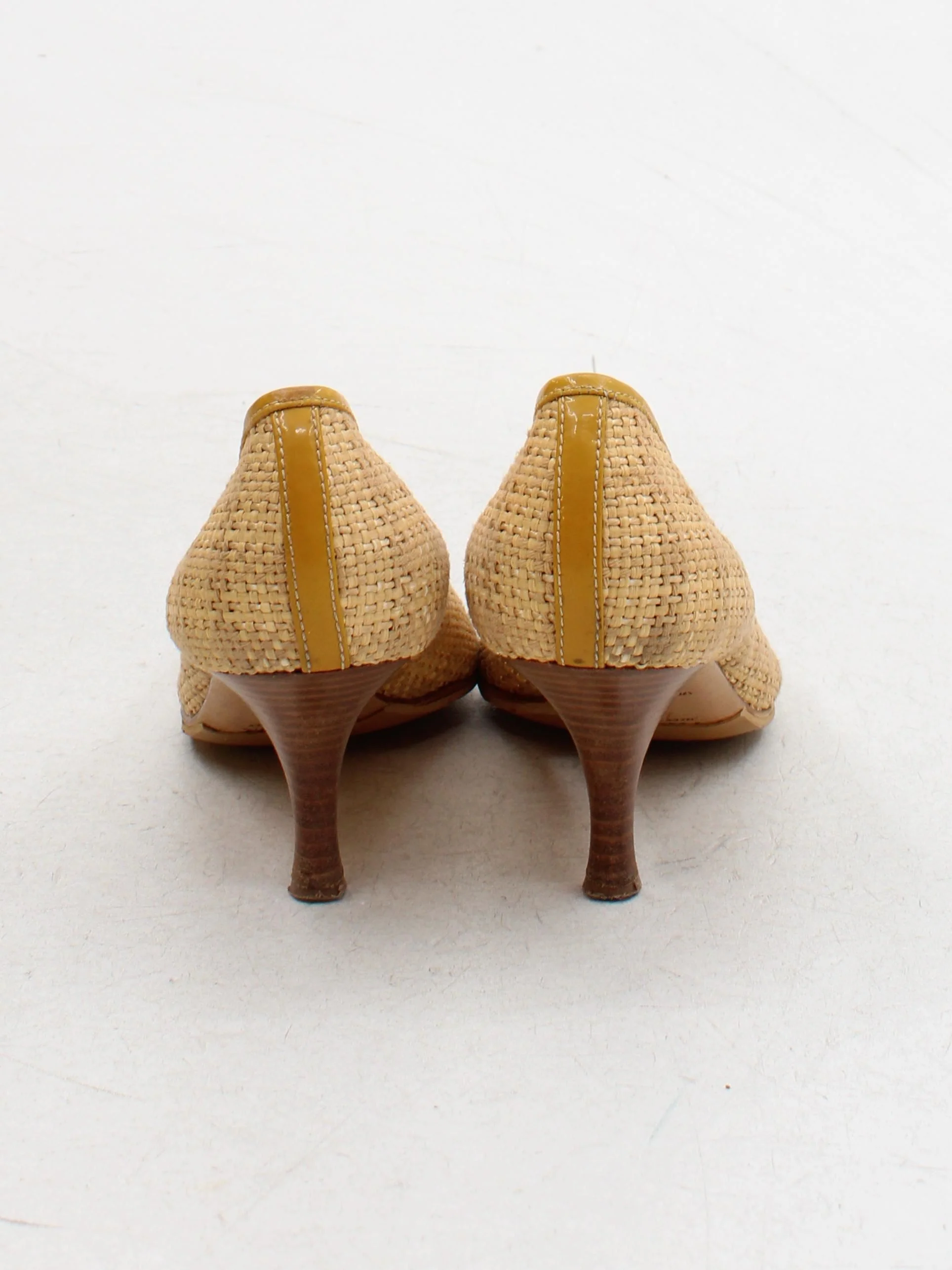 Prada Women's Heels UK 4 Tan Other with Leather Court - Image 3