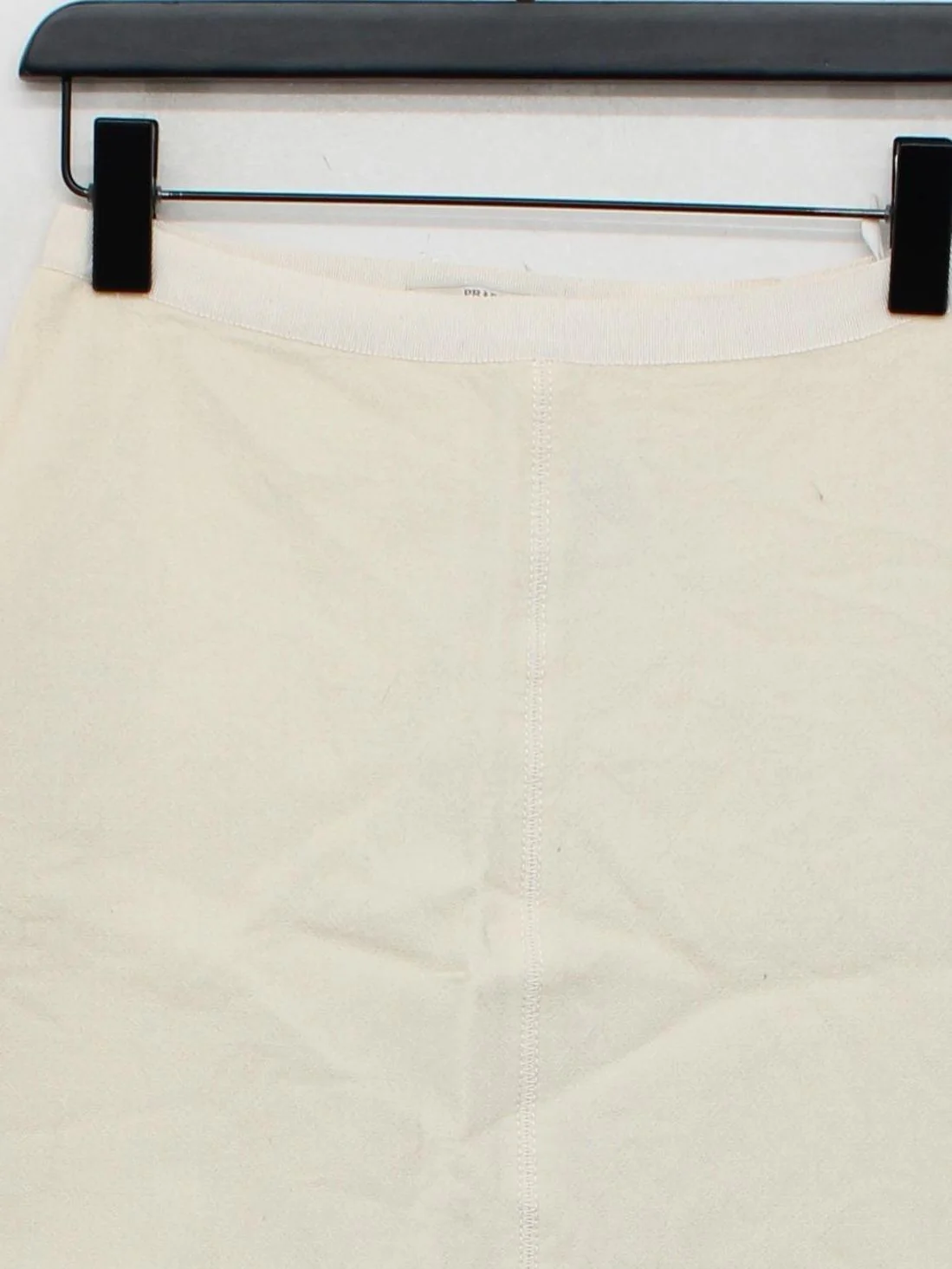 Prada Women's Mini Skirt UK 12 Cream 100% Wool Short Mini - Image 3