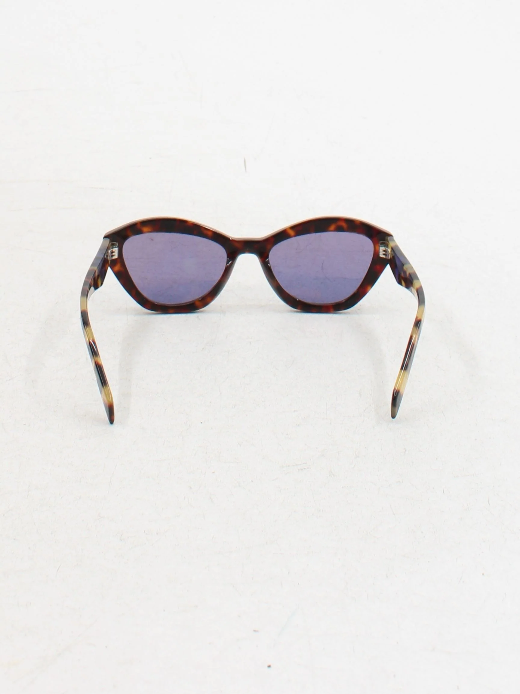 Prada Women's Sunglasses Brown Animal Print Cat Eye - Image 2