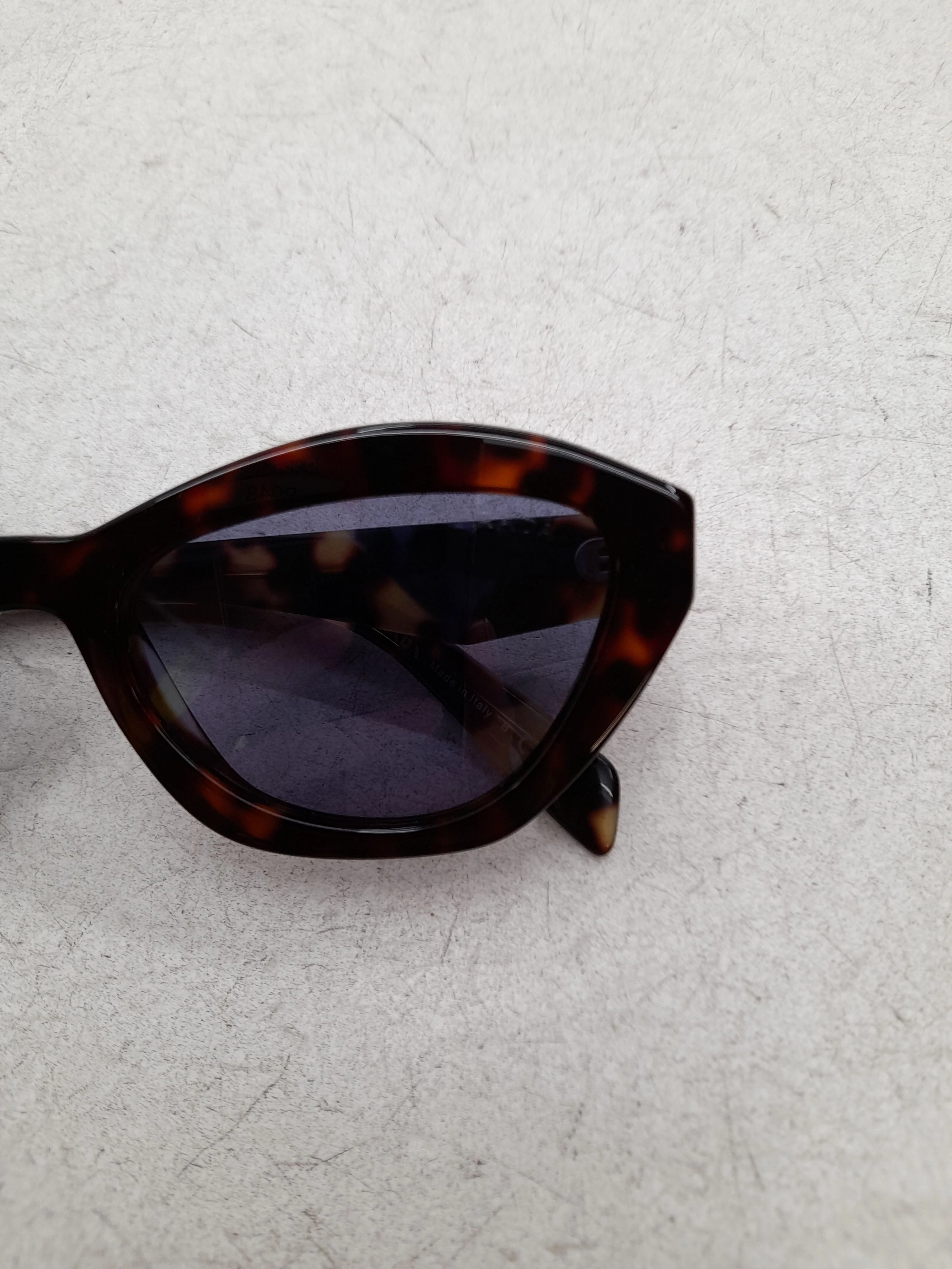 Prada Women's Sunglasses Brown Animal Print Cat Eye - Image 3