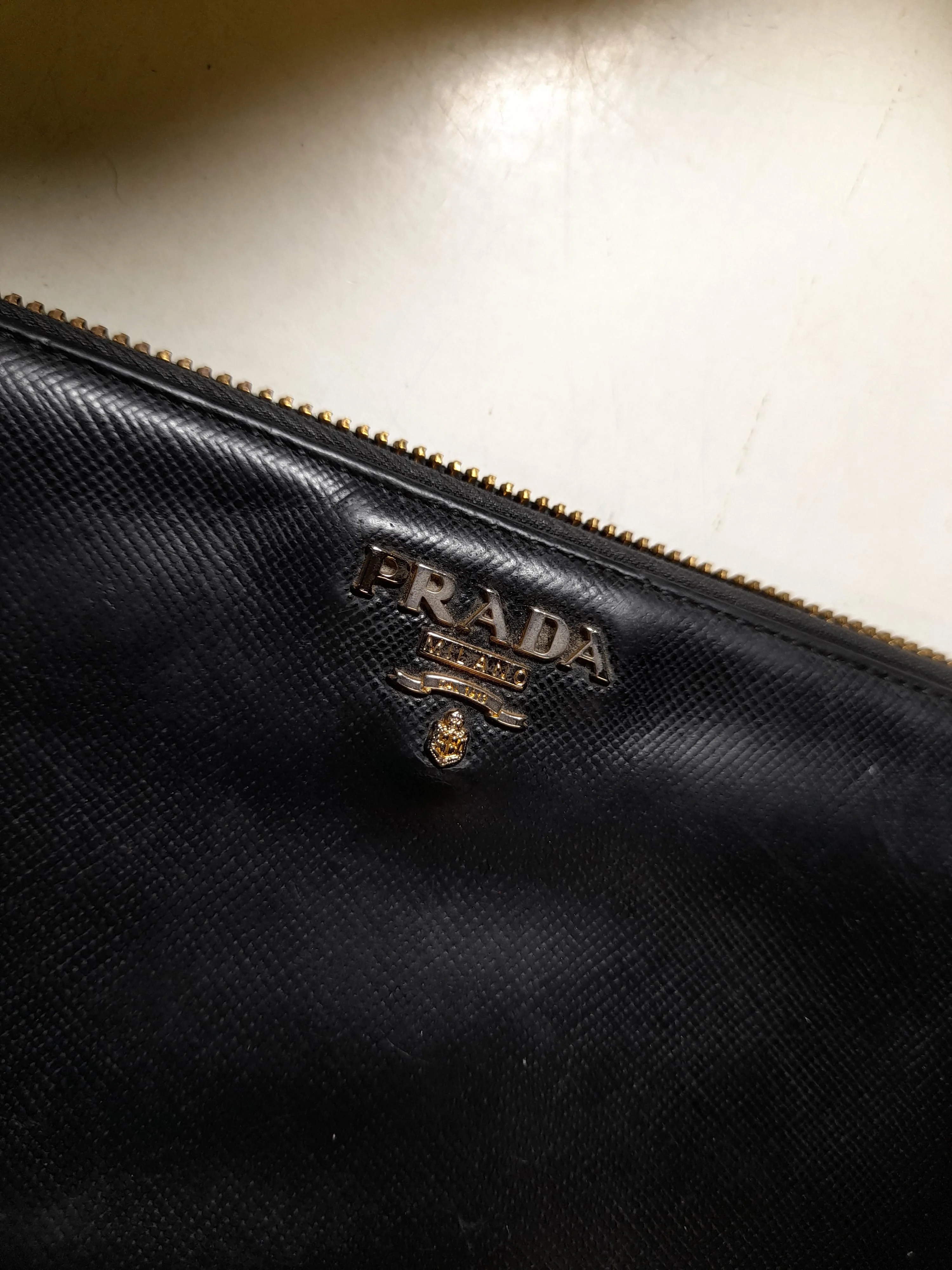 Prada Women's Wallet Black 100% Leather - Image 8