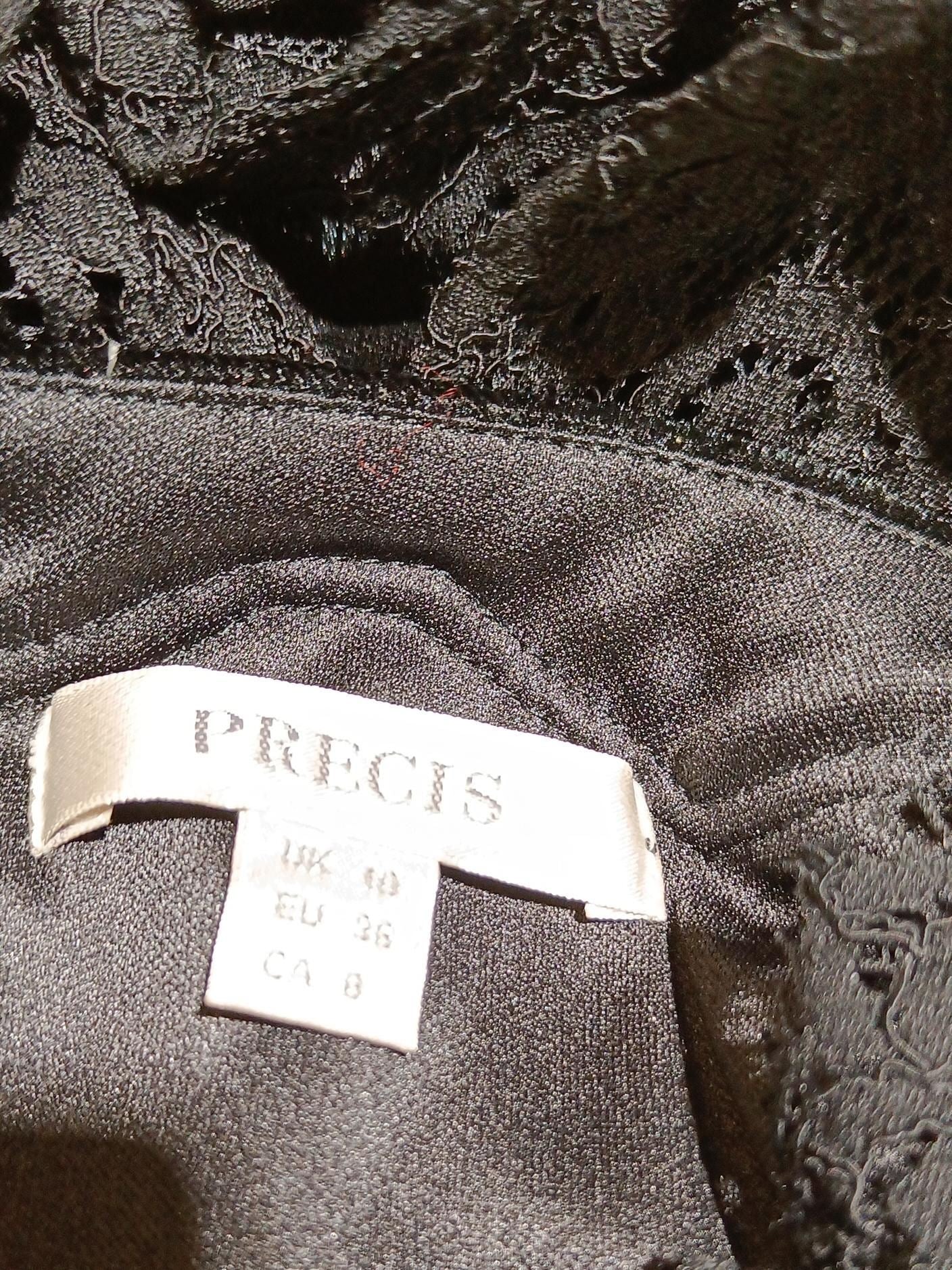 Precis Bodycon Mini Dress UK10 in Black - Image 5