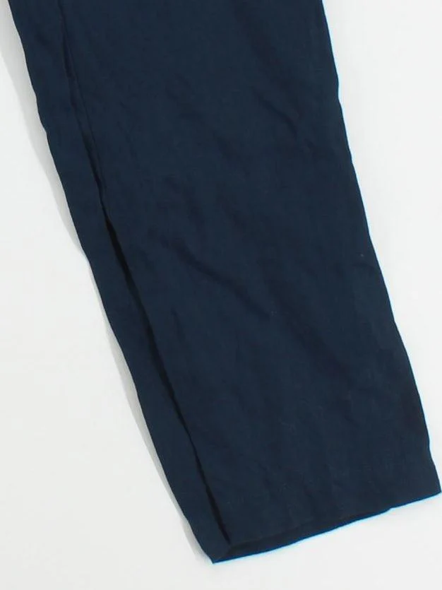 Precis Men's Trousers S Blue 100% Linen Straight Chino - Image 4