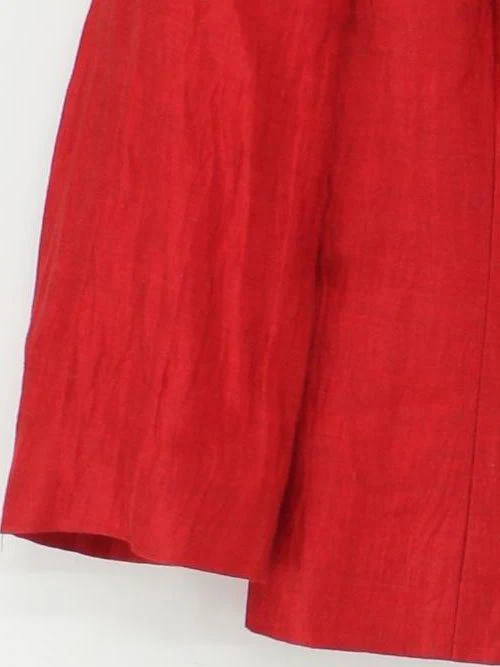 Precis Petite Women's Blazer UK 8 Red Linen with Polyamide, Polyester Overcoat - Image 4