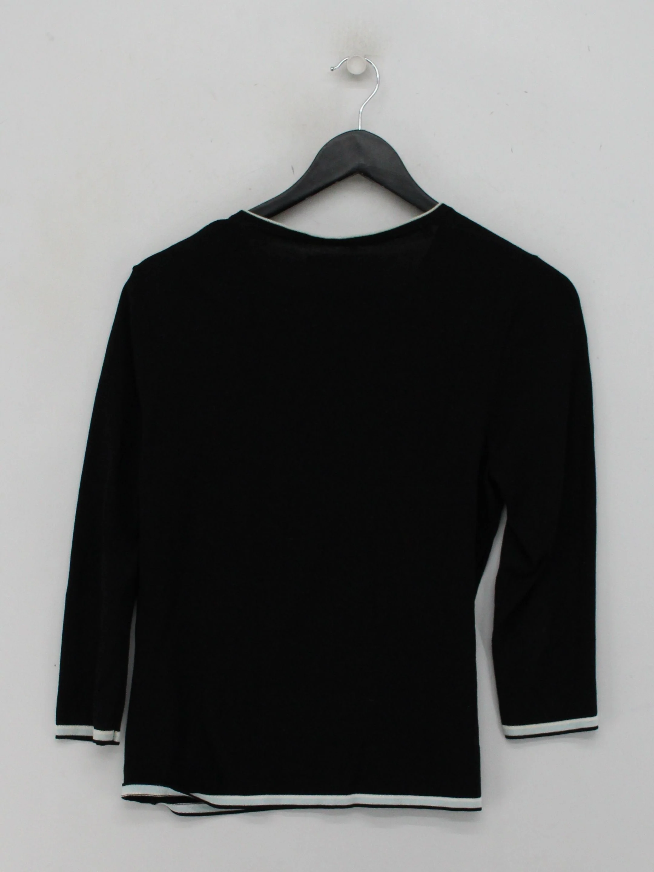 Precis Petite Women's Cardigan UK 10 Black 100% Other Round Neck Cardigan - Image 2