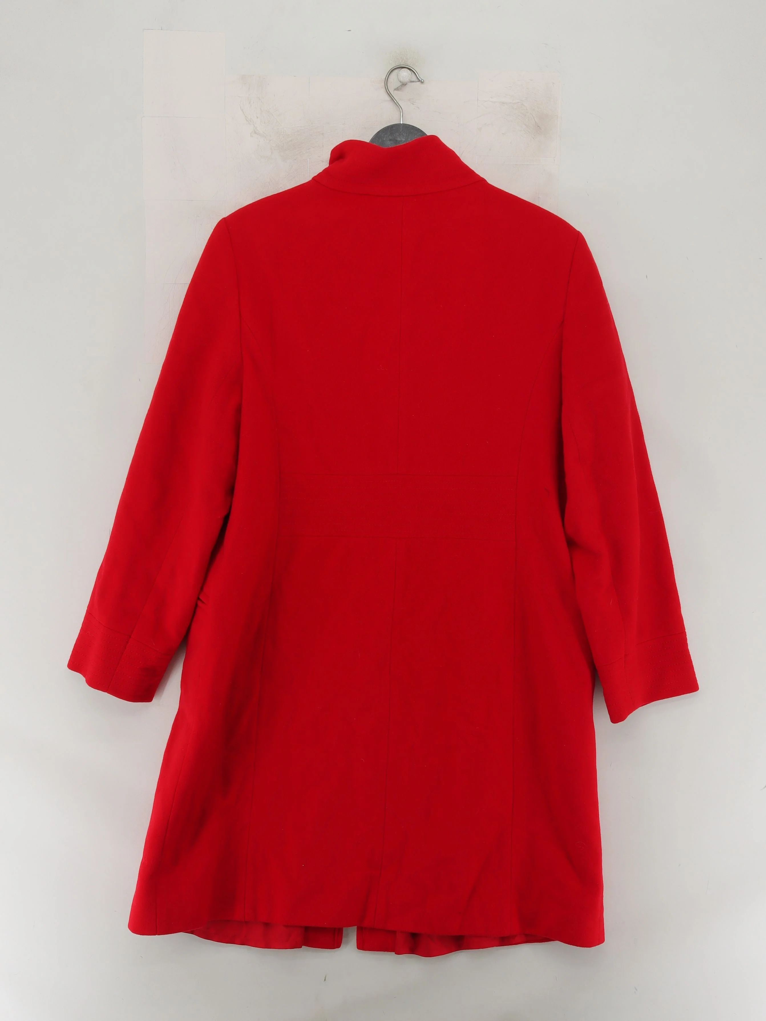 Precis Petite Women's Coat UK 16 Red Wool - Image 2