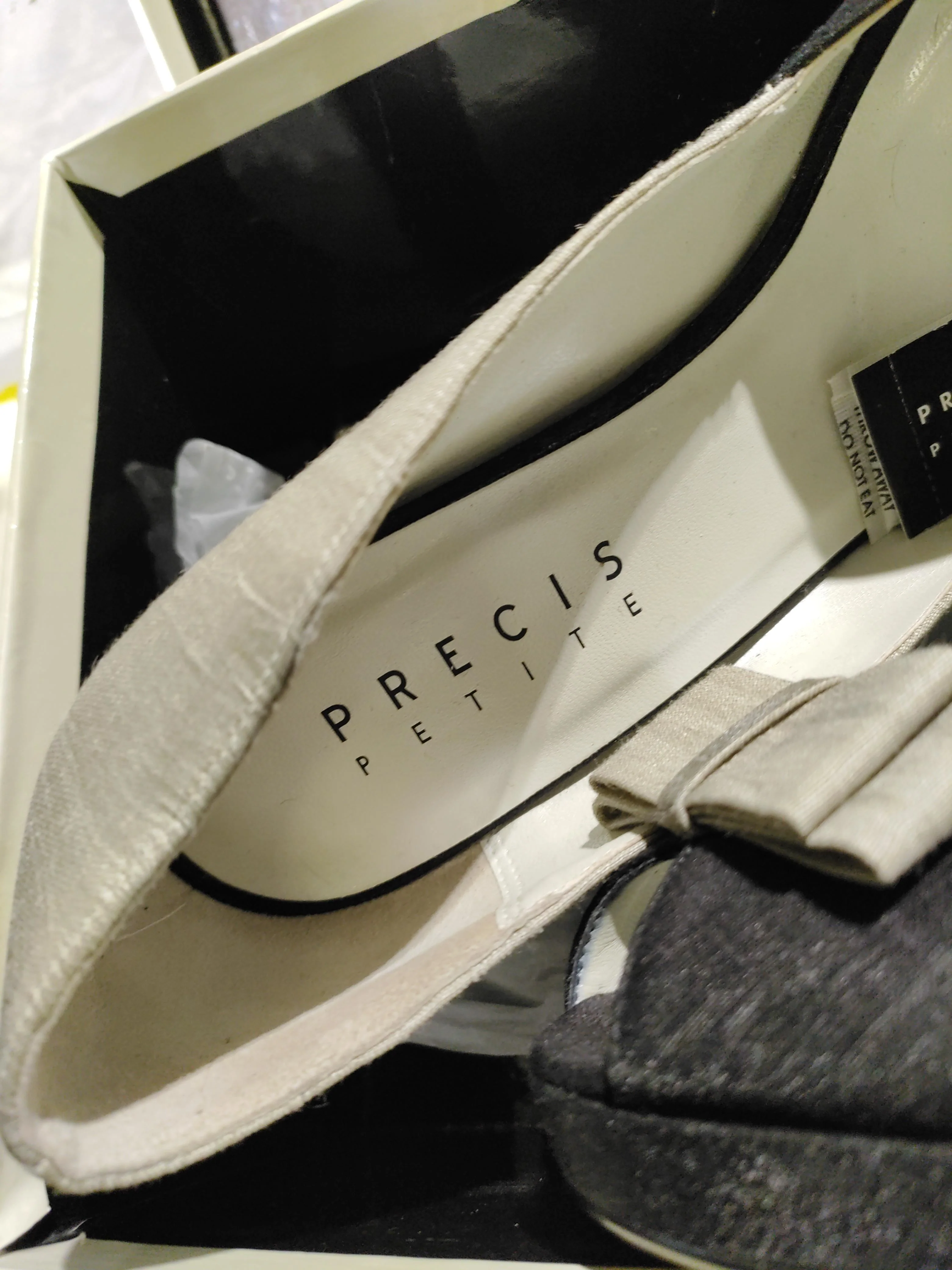 Precis Petite Women's Heels UK 6.5 Black 100% Other Platform - Image 9