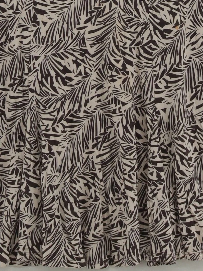 Precis Petite Women's Midi Skirt UK 10 Multi Viscose with Elastane Midi A-Line - Image 4