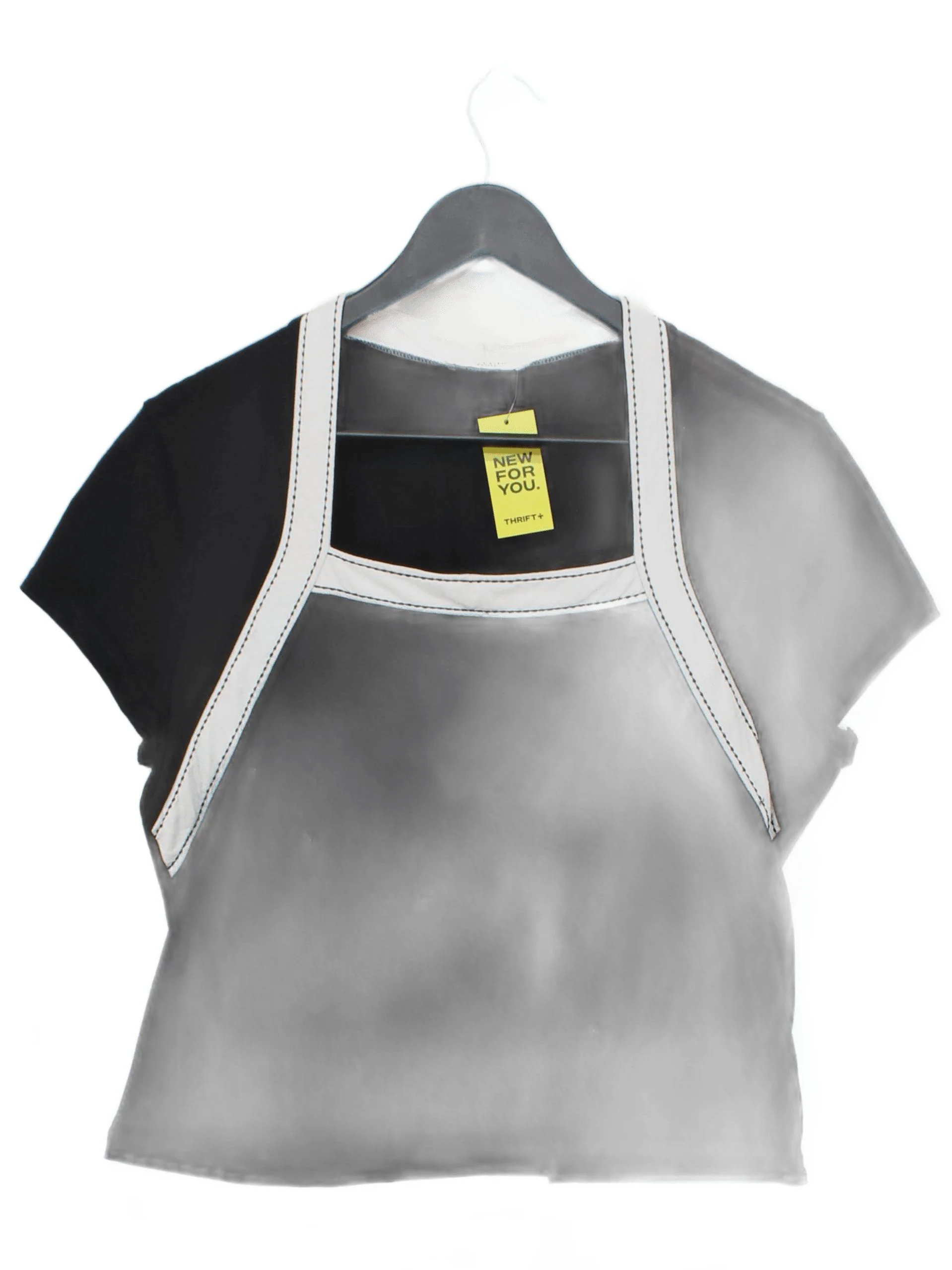 Precis Petite Women's T-Shirt L Black Viscose with Elastane Basic
