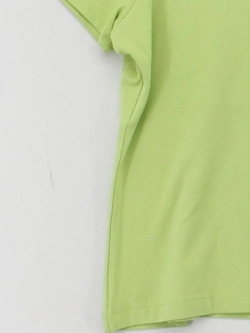 Precis Petite Women's T-Shirt L Green Viscose with Elastane Basic - Image 4