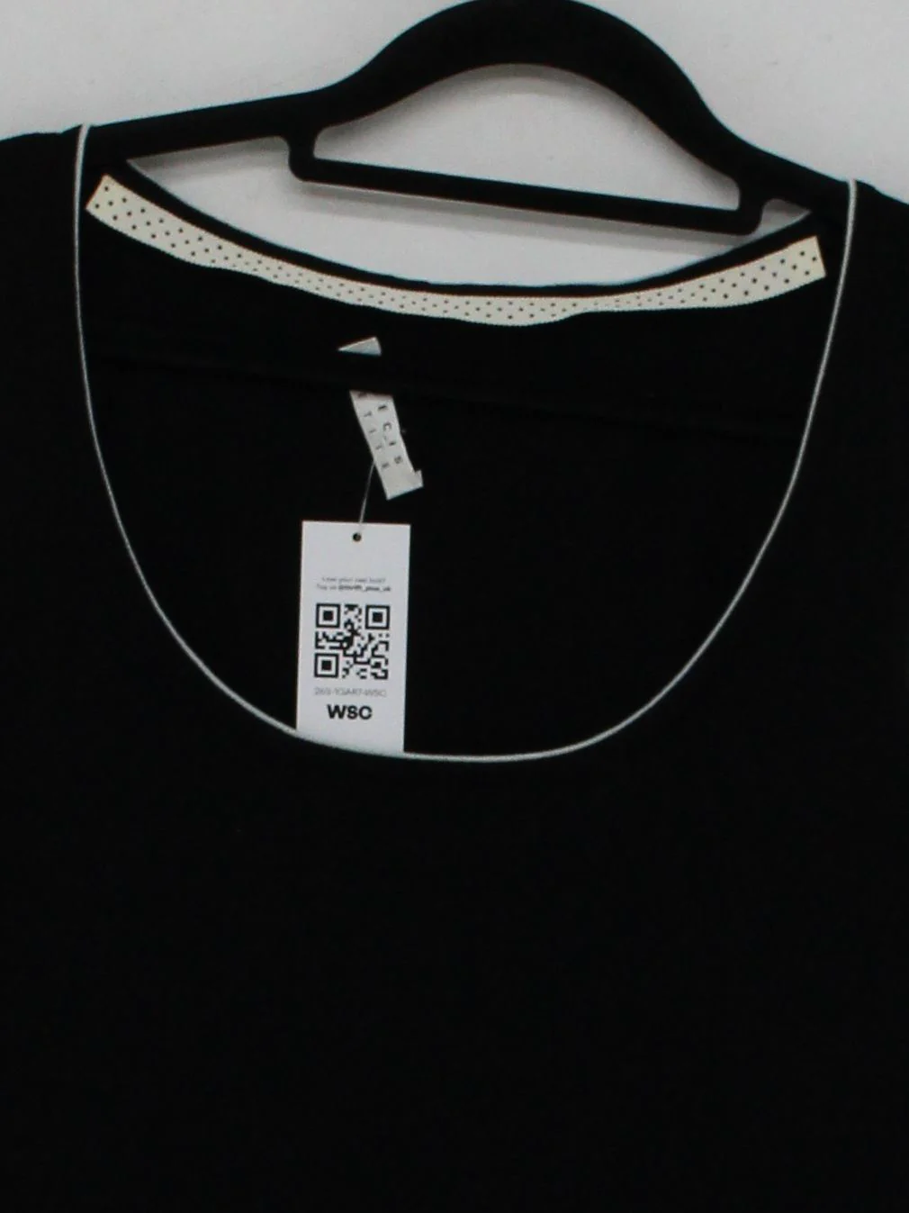 Precis Petite Women's T-Shirt S Black Viscose with Polyamide Basic - Image 3