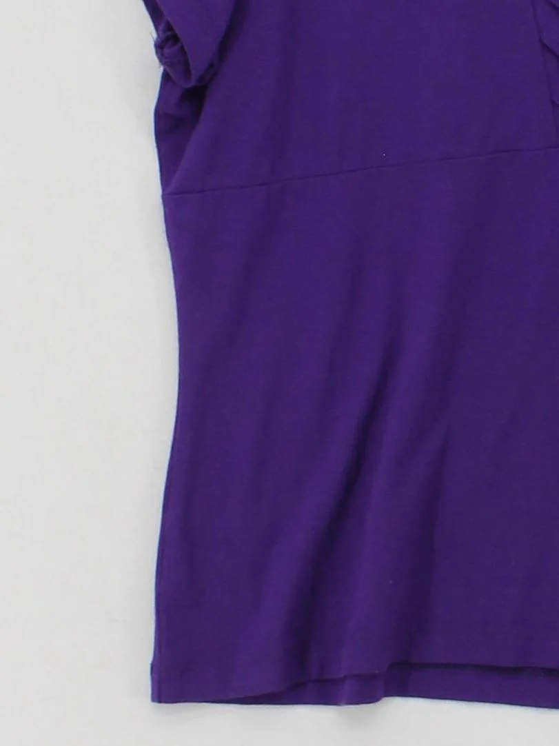 Precis Petite Women's Top L Purple Viscose with Elastane Basic - Image 4