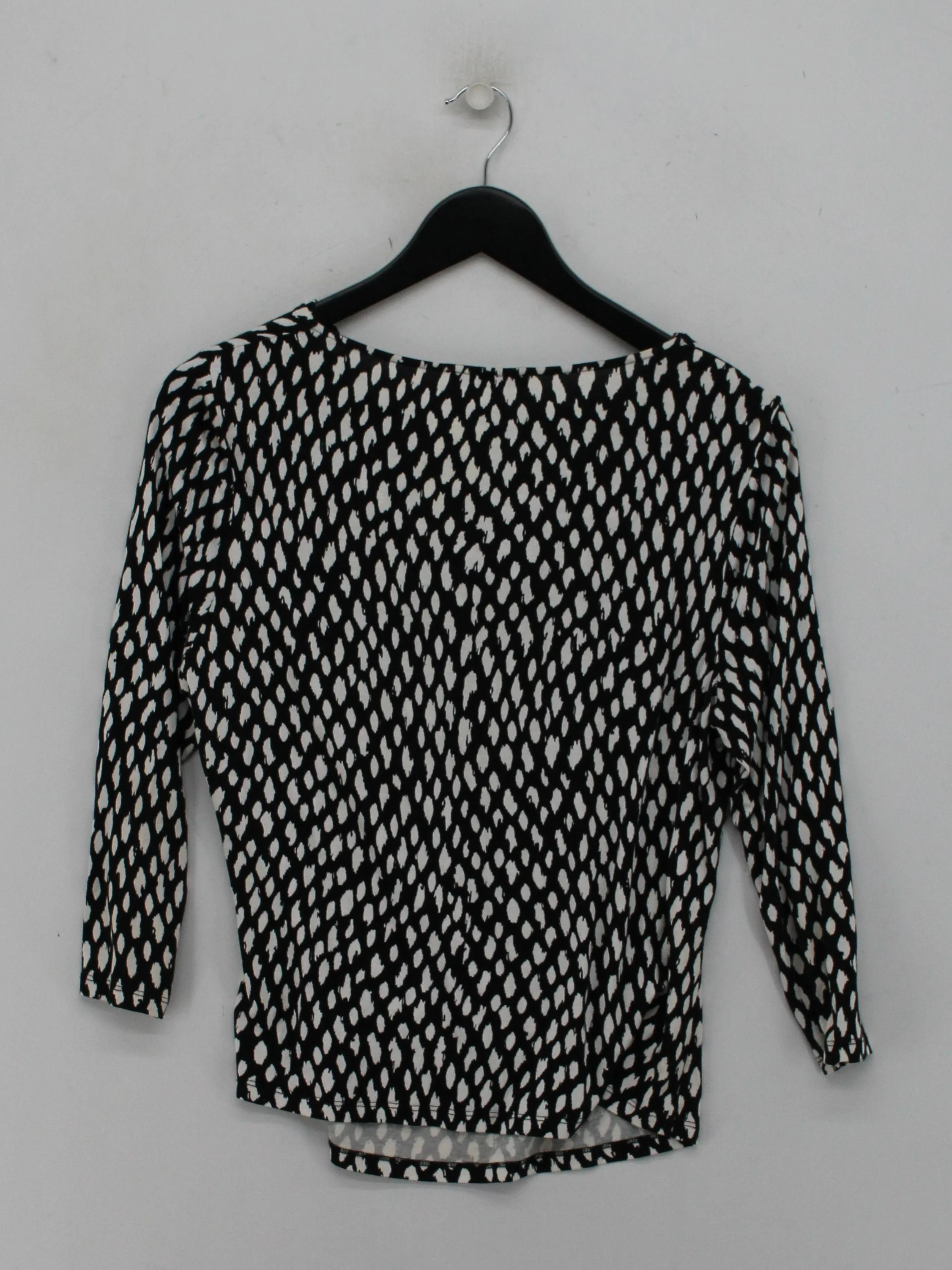Precis Petite Women's Top UK 10 Multi 100% Other 3/4 Sleeve V-Neck Basic - Image 2
