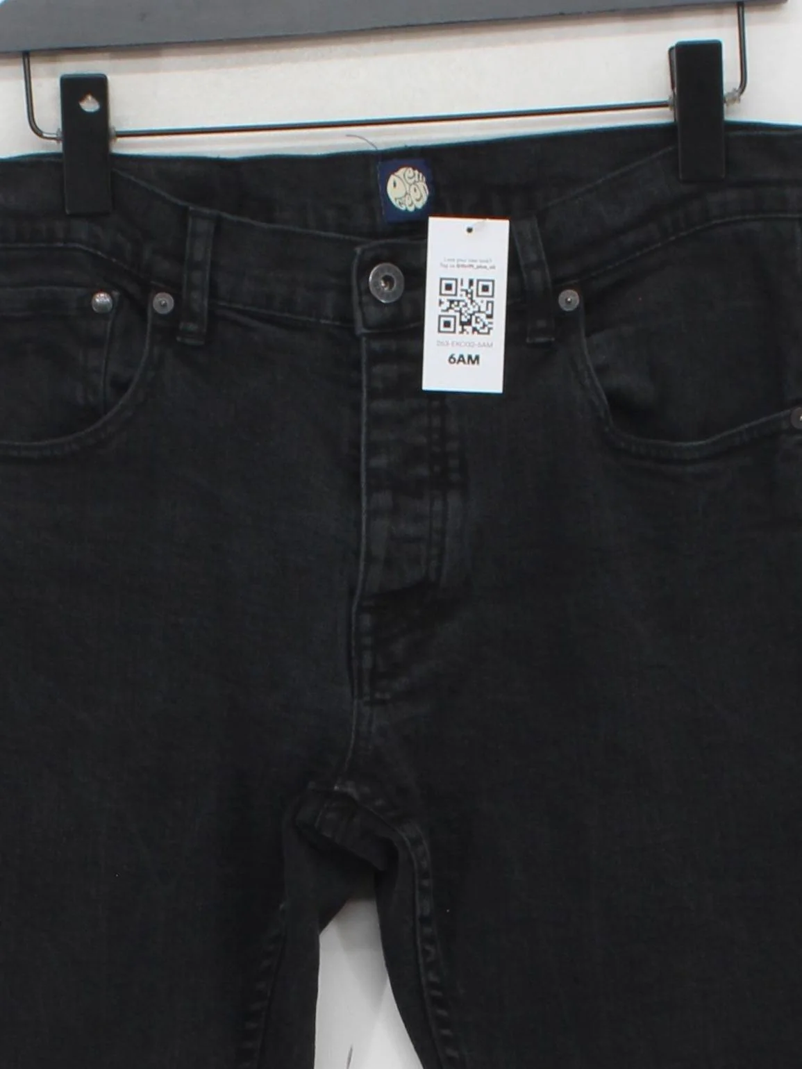 Pretty Green Men's Jeans W 32 in Black Cotton with Other Straight - Image 3