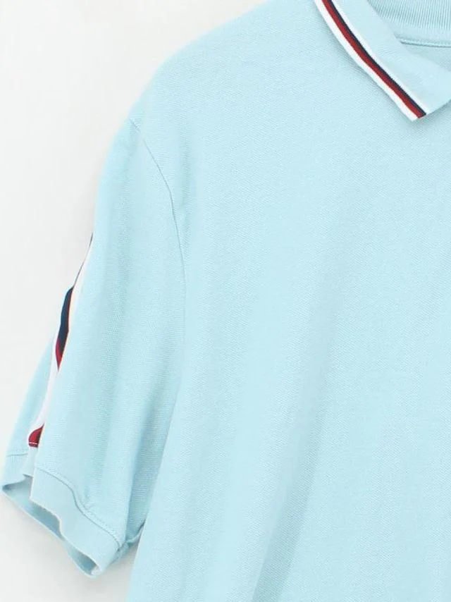 Pretty Green Men's Polo XXL Blue 100% Cotton Basic - Image 4