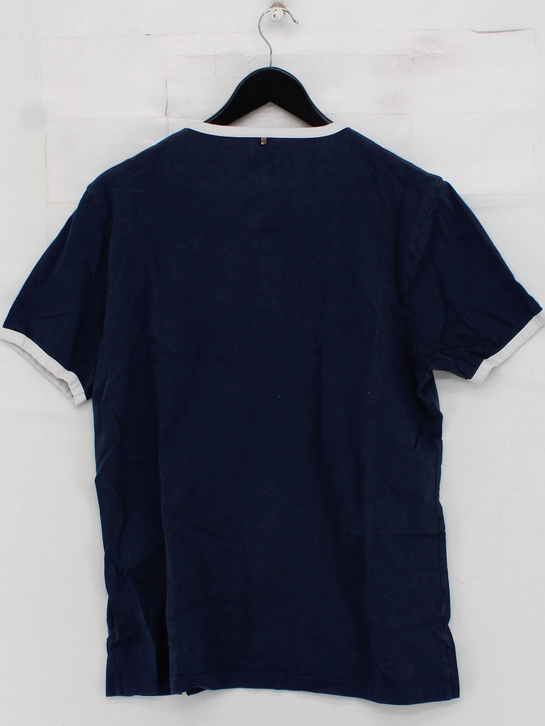 Pretty Green Men's T-Shirt M Blue 100% Cotton Basic - Image 2