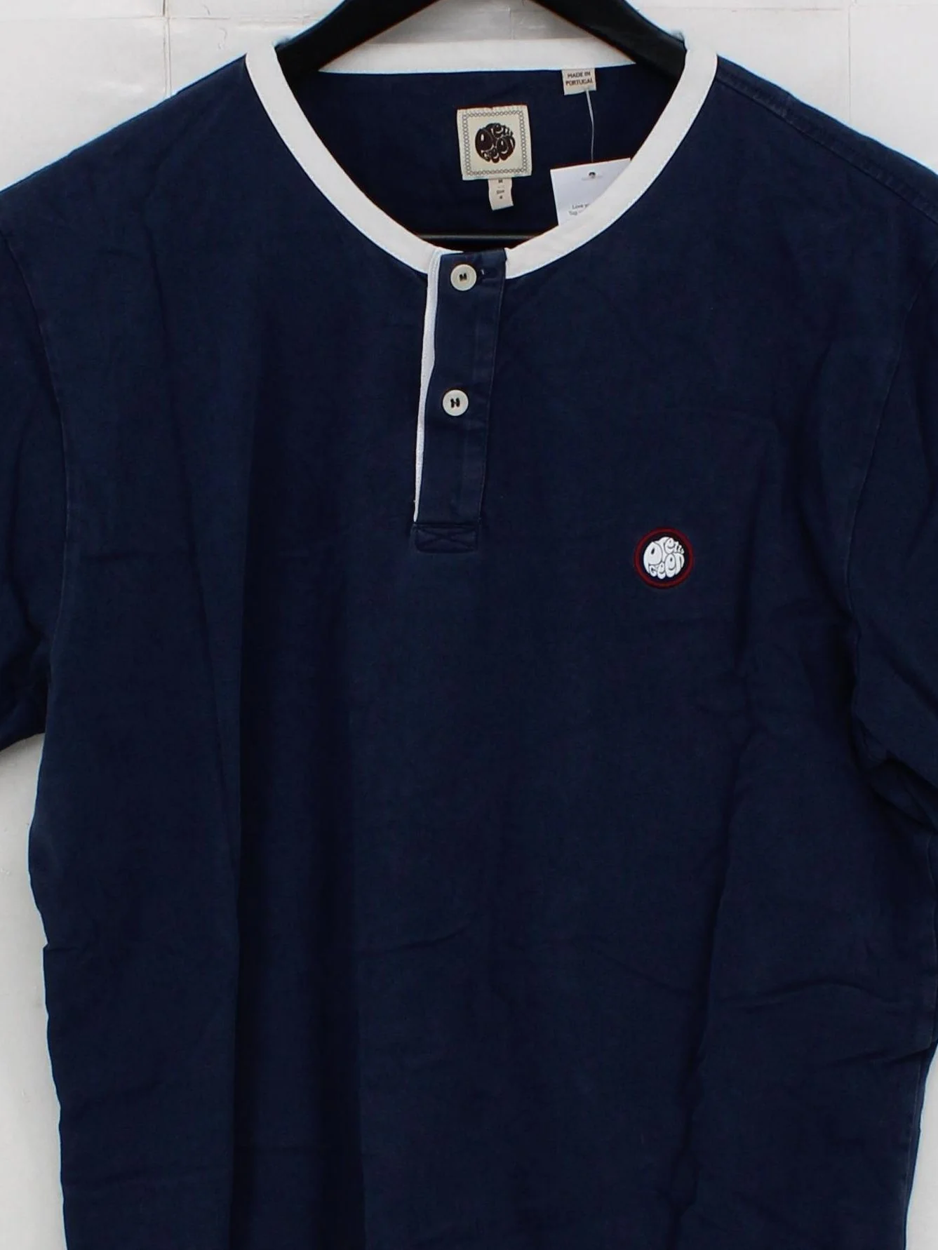 Pretty Green Men's T-Shirt M Blue 100% Cotton Basic - Image 3