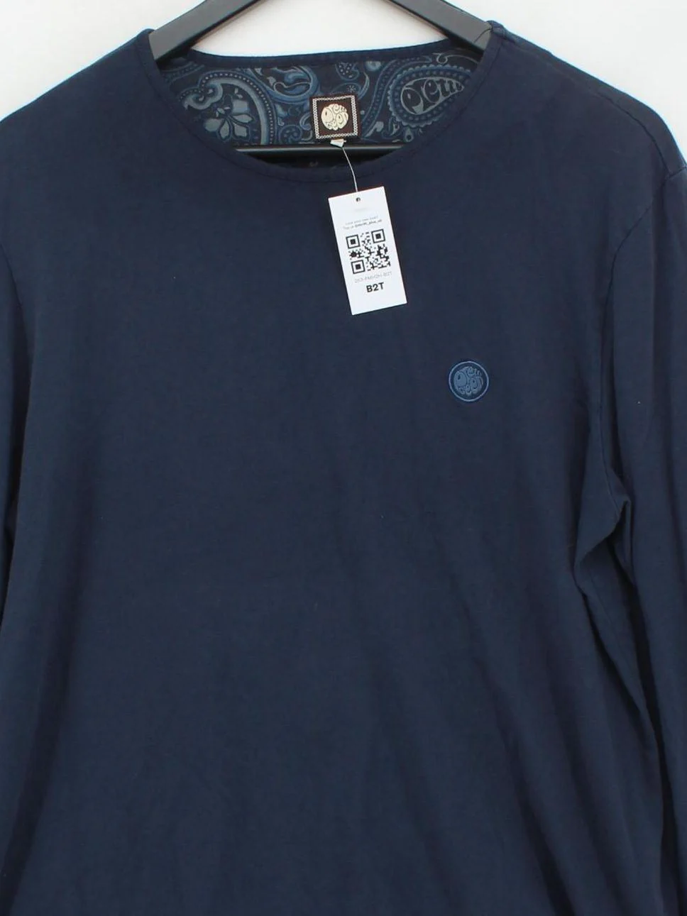 Pretty Green Men's T-Shirt XL Blue 100% Cotton Basic - Image 3