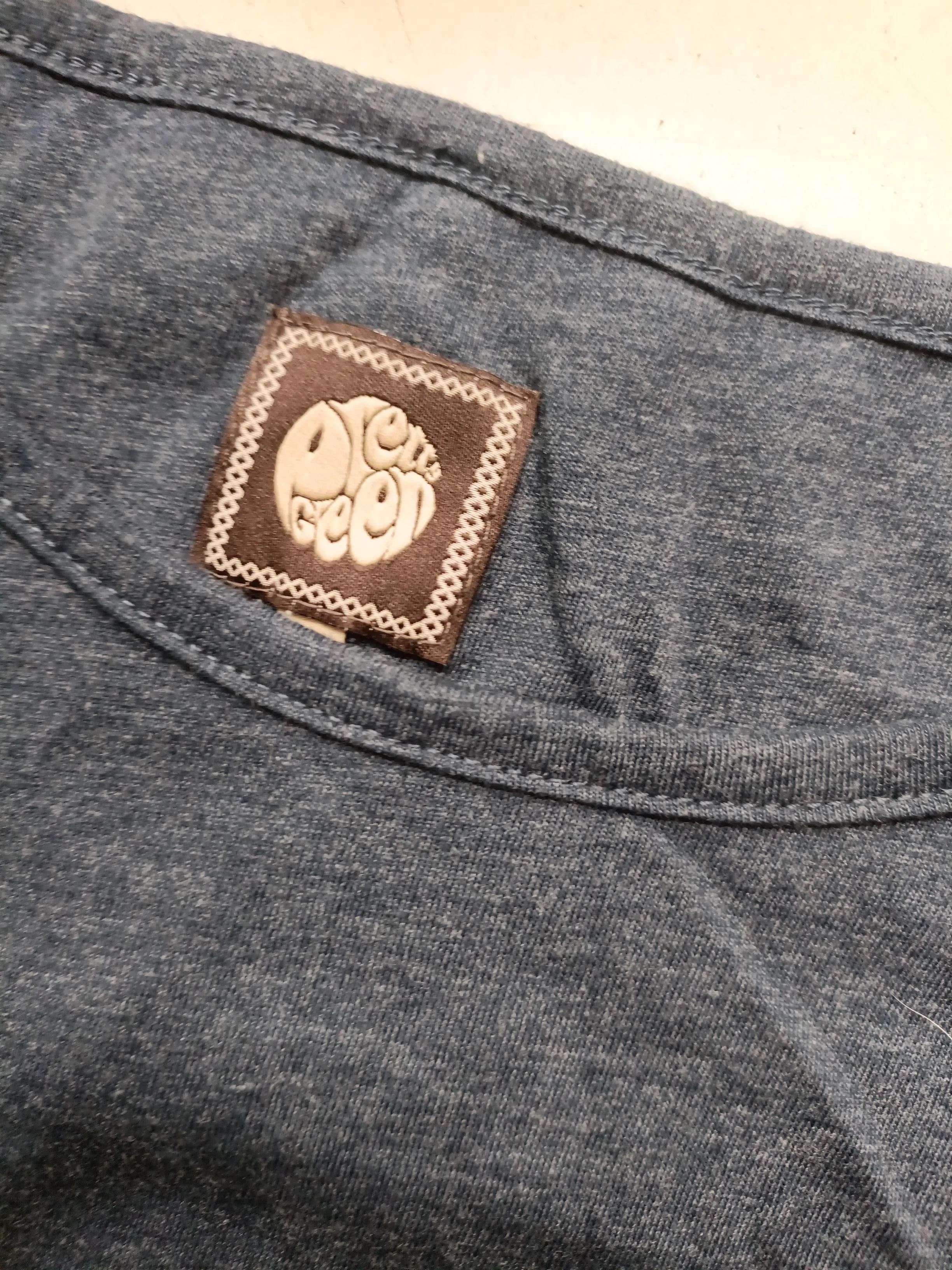 Pretty Green Men's T-Shirt XXL Blue Graphic Cotton with Polyester Basic - Image 5