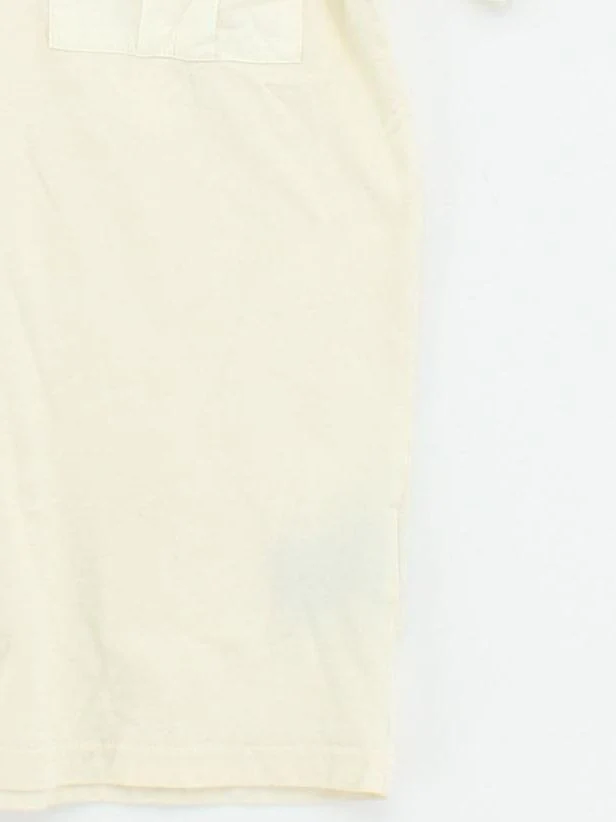 Pretty Green Men's T-Shirt XXS Cream 100% Cotton Basic - Image 4