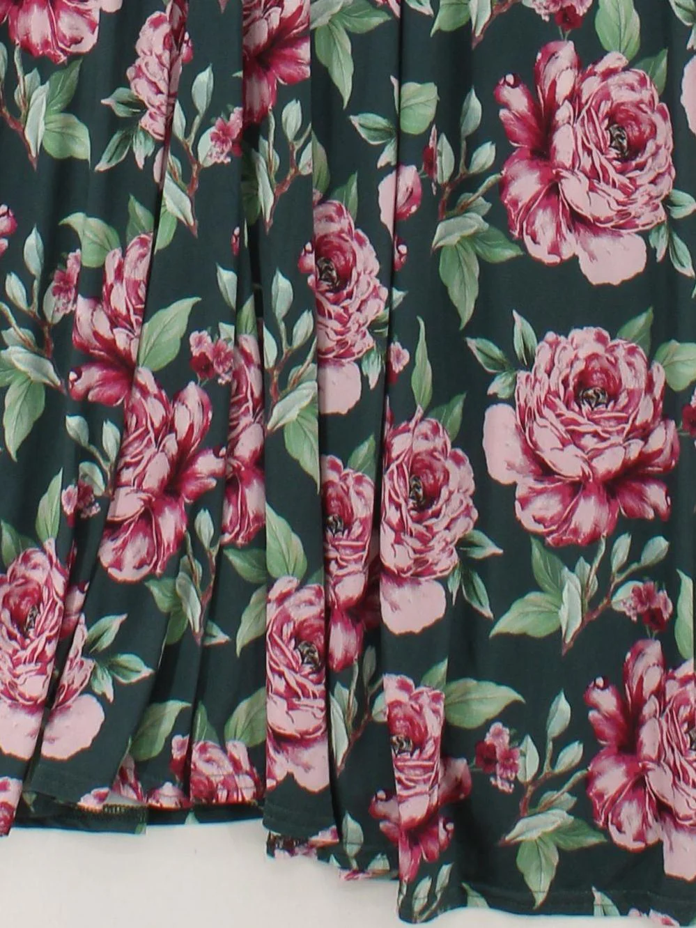 Pretty Kitty Fashion Wrap Midi Dress UK18 in Green - Image 4