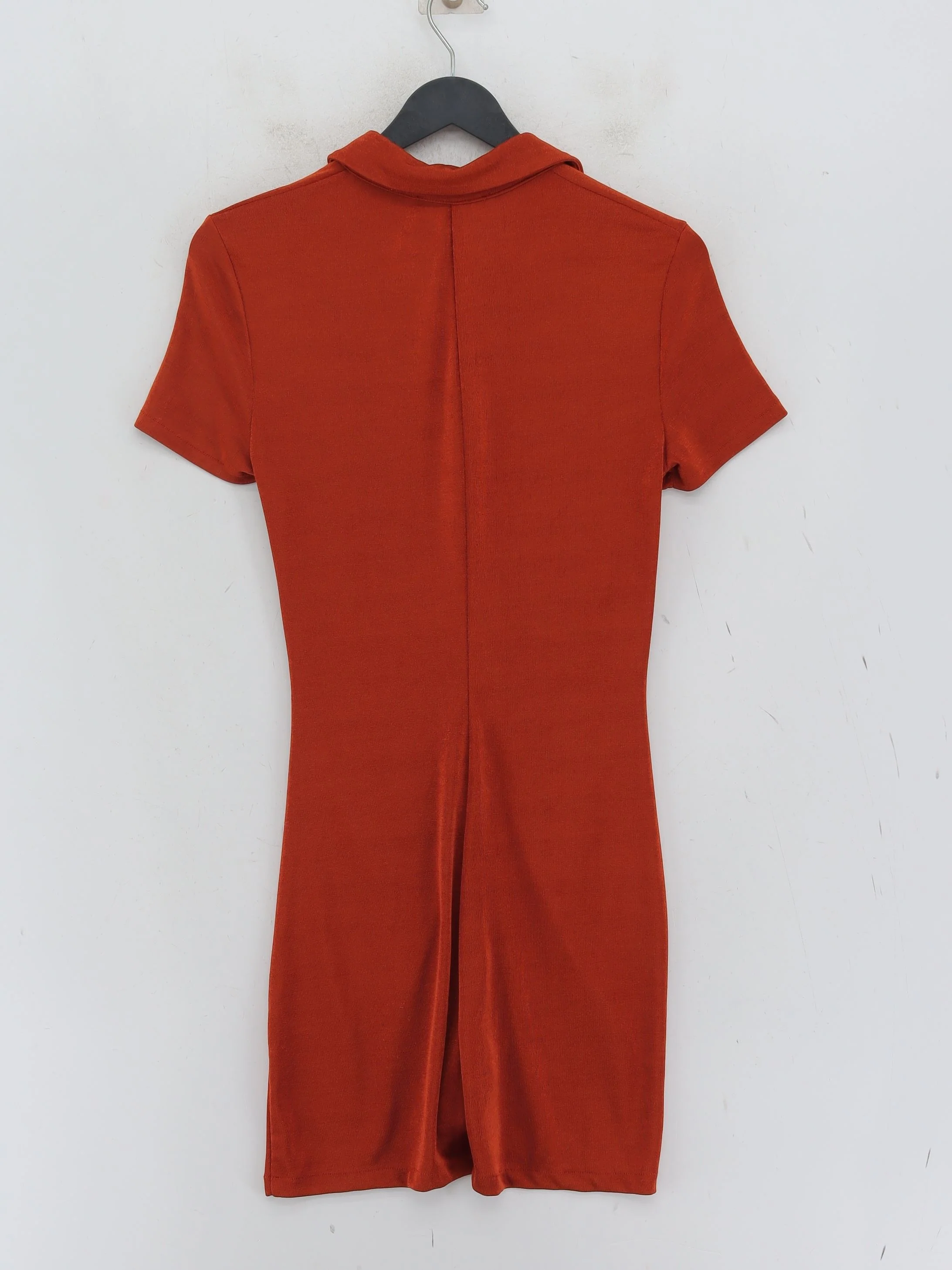 Pull&Bear Bodycon Midi Dress M in Brown - Image 2