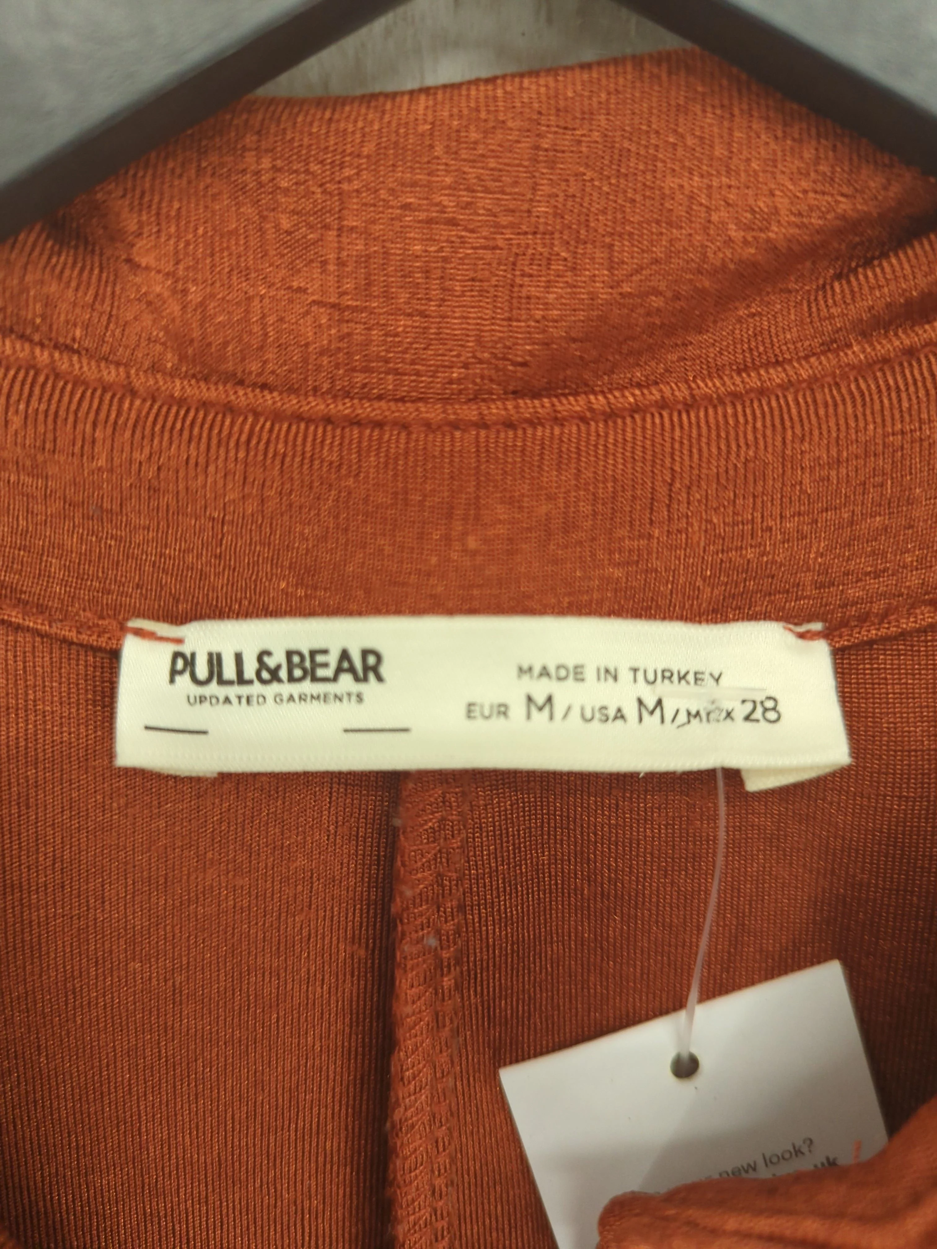 Pull&Bear Bodycon Midi Dress M in Brown - Image 5
