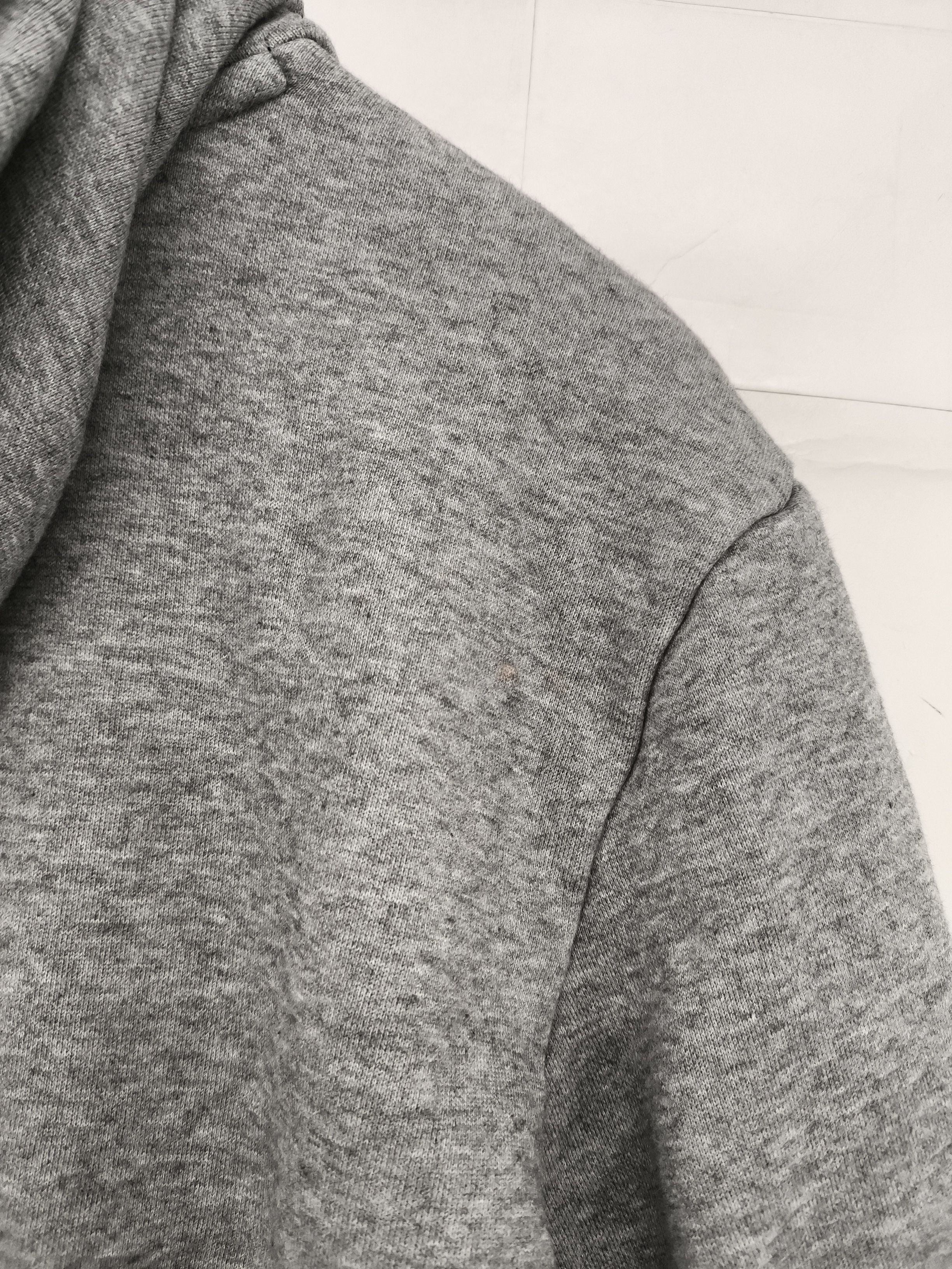 Puma Men's Hoodie S Grey Graphic Cotton with Polyester Pullover - Image 5