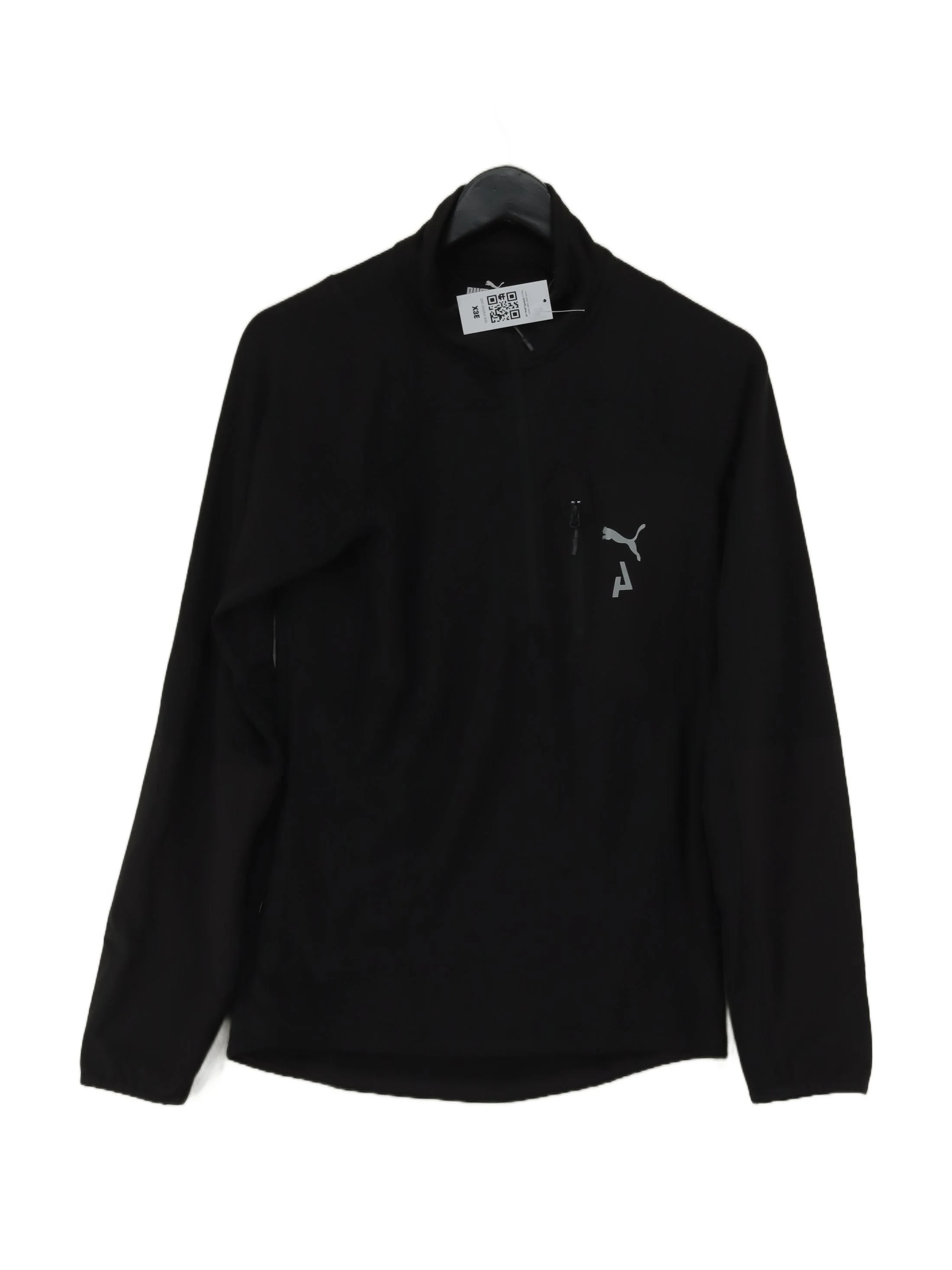 Puma Men's Hoodie XS Black 100% Other Pullover