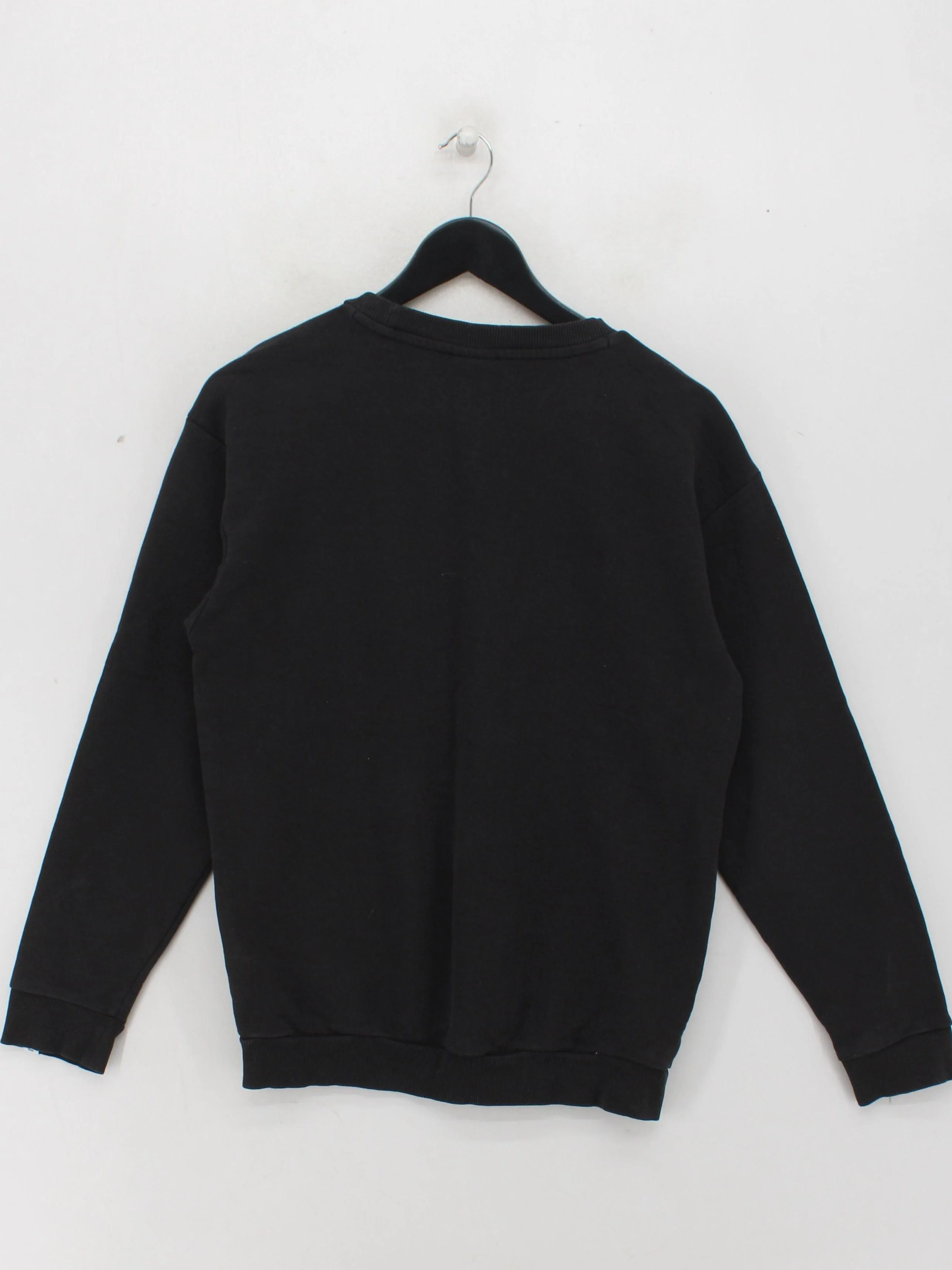 Puma Men's Jumper S Black Cotton with Polyester Crew Neck Pullover - Image 2