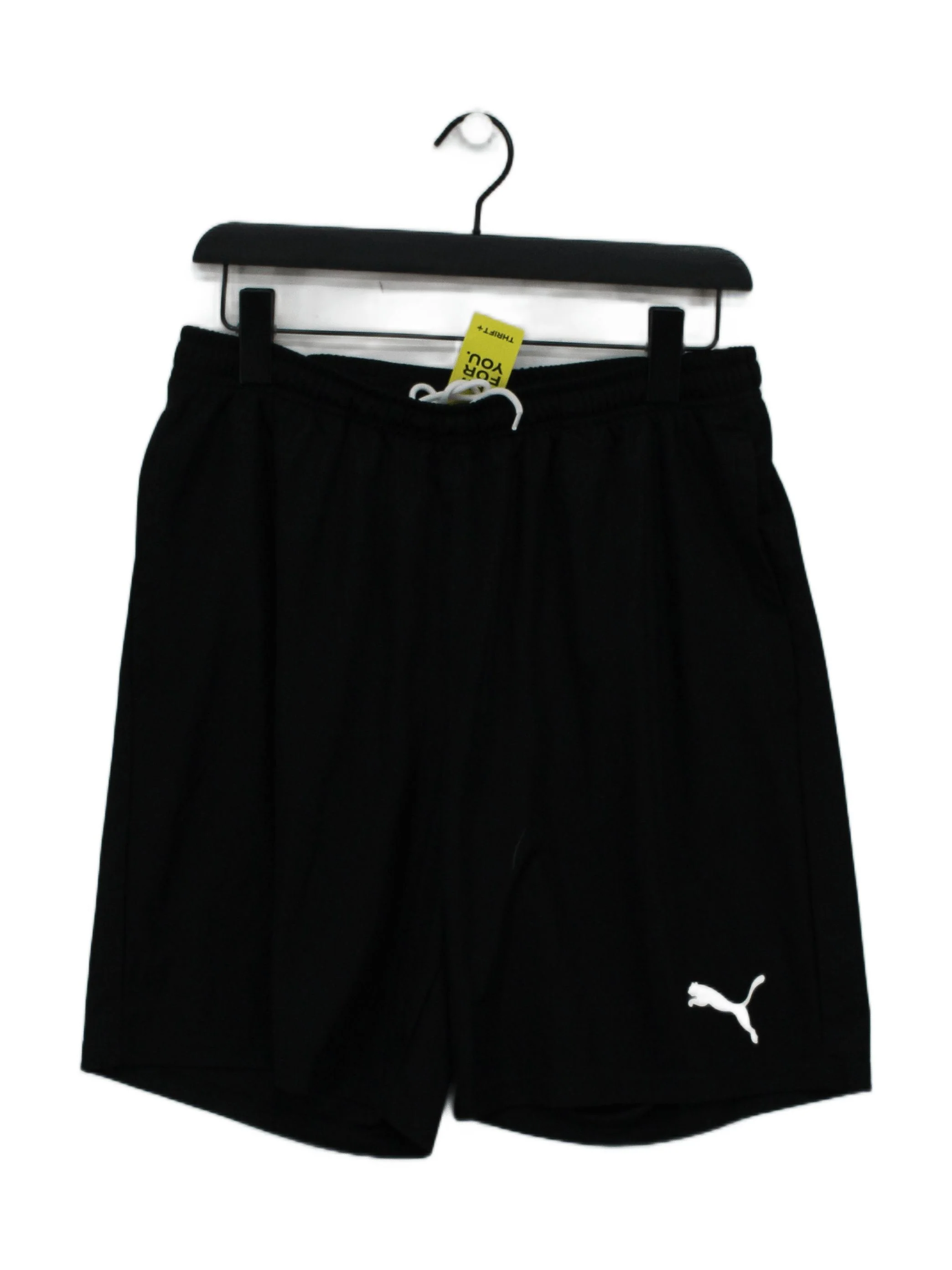 Puma Men's Shorts L Black 100% Other Sweat