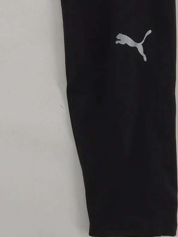 Puma Men's Sports Bottoms L Black 100% Other Sweatpants - Image 4