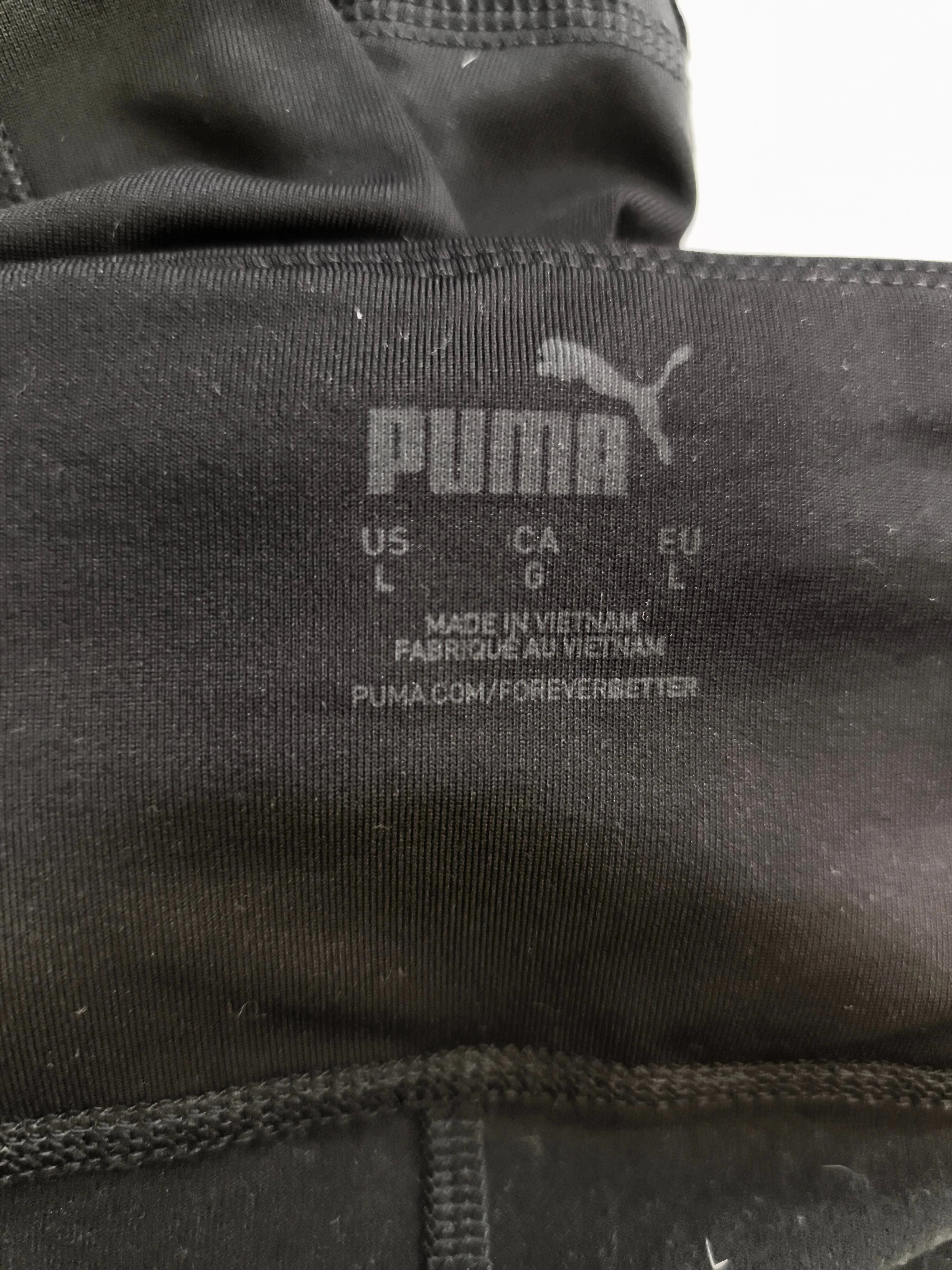 Puma Men's Sports Bottoms L Black 100% Other Sweatpants - Image 5