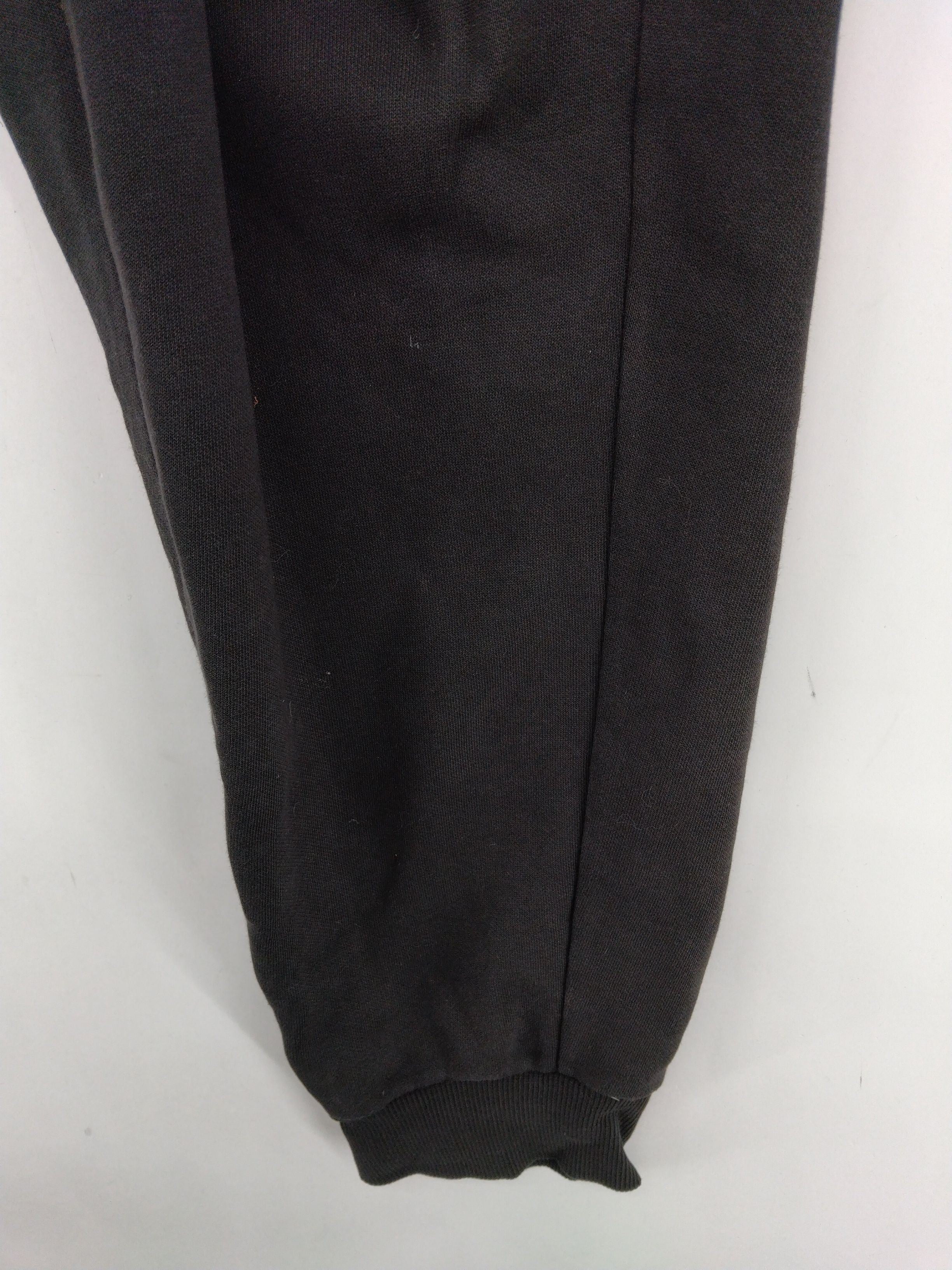 Puma Men's Sports Bottoms L Black Cotton with Polyester, Elastane Sweatpants - Image 6
