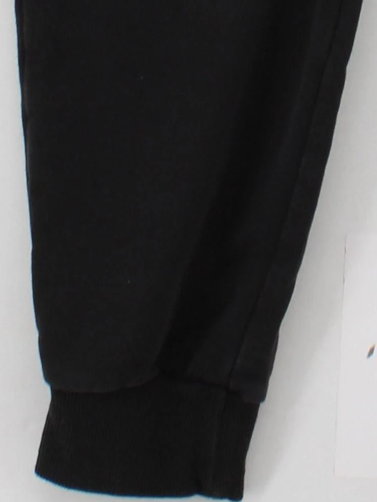 Puma Men's Sports Bottoms L Black Cotton with Polyester Sweatpants - Image 4