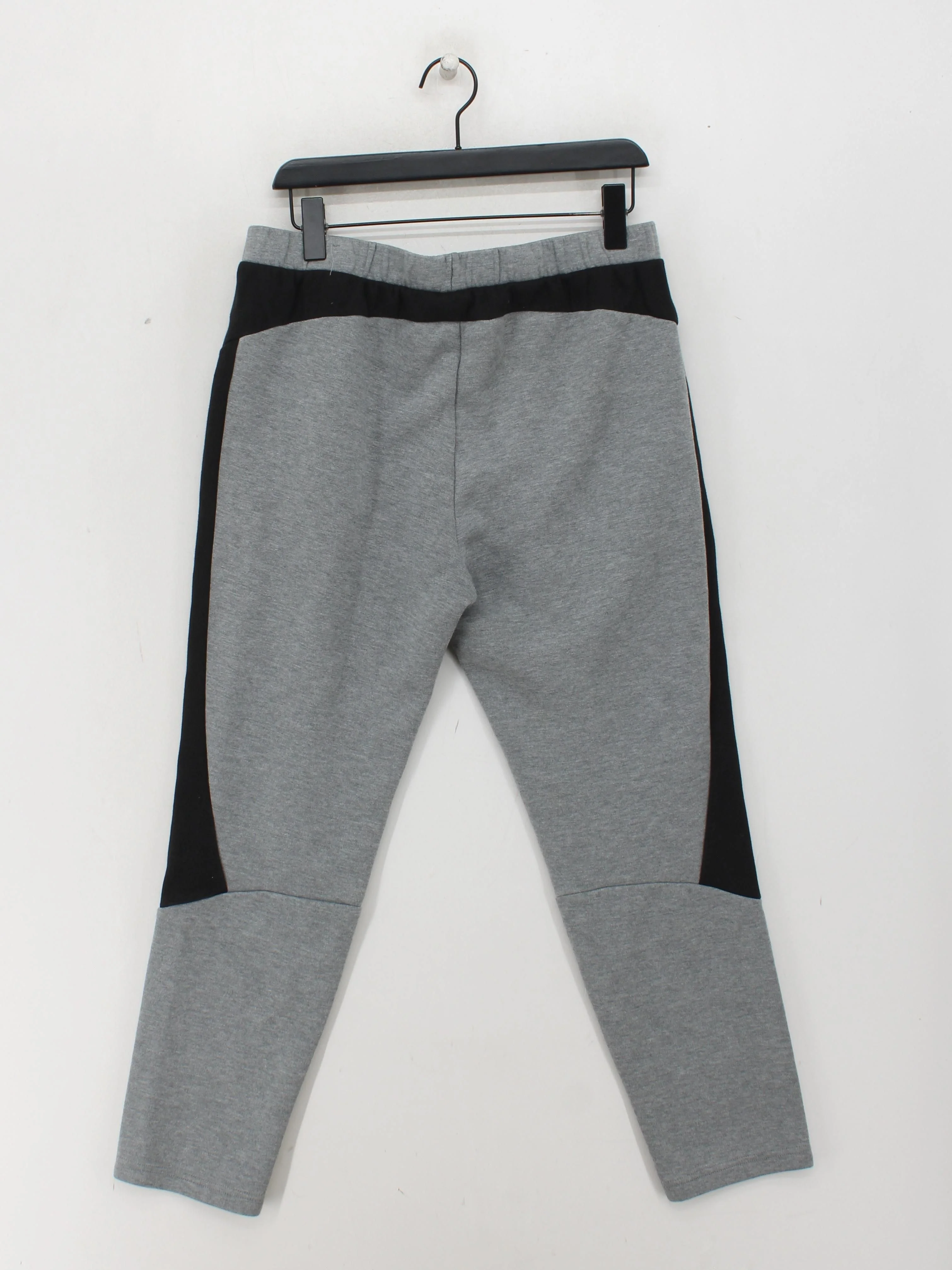 Puma Men's Sports Bottoms L Grey 100% Cotton Sweatpants - Image 2