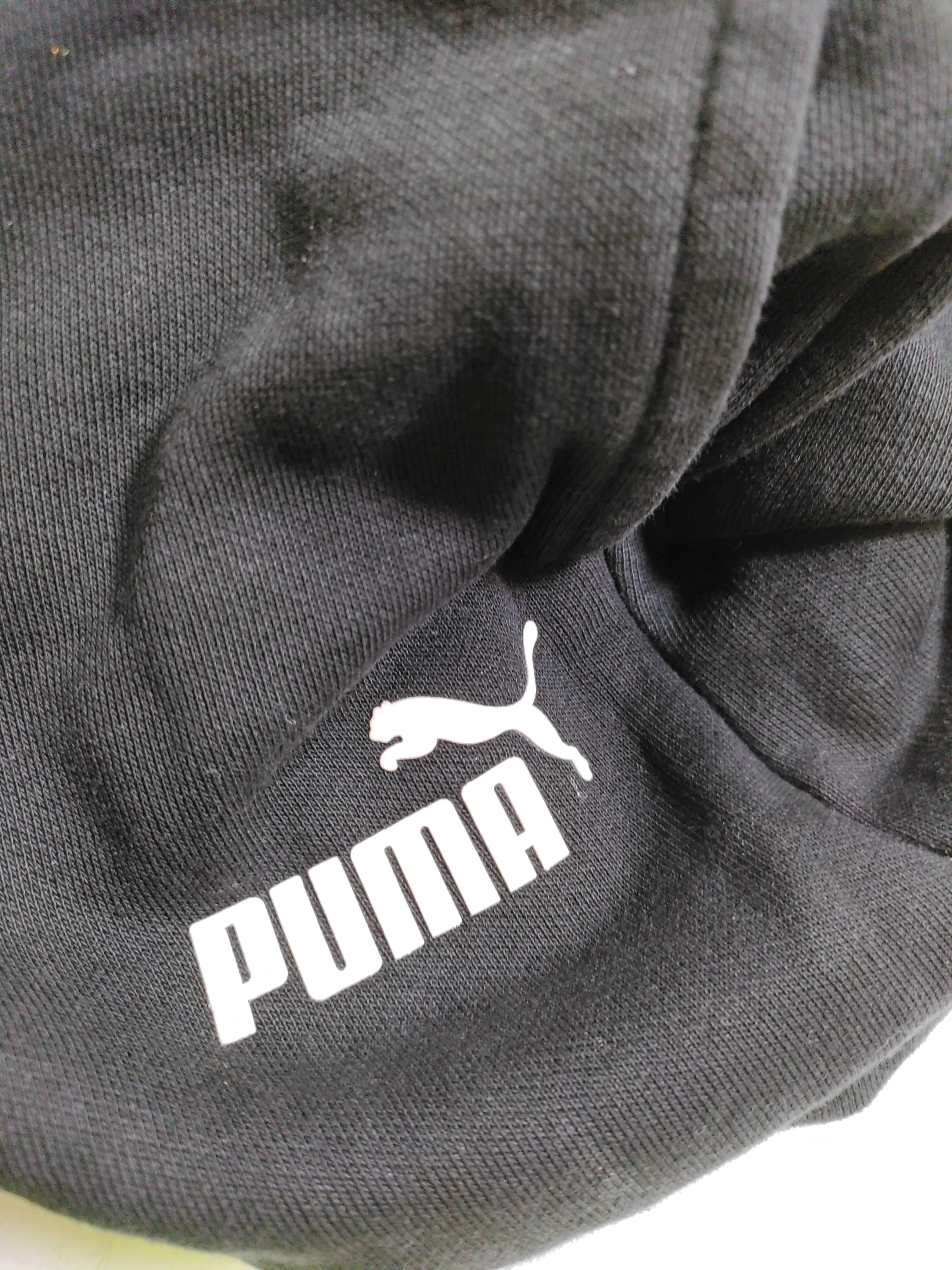Puma Men's Sports Bottoms M Black 100% Cotton Sweatpants - Image 8