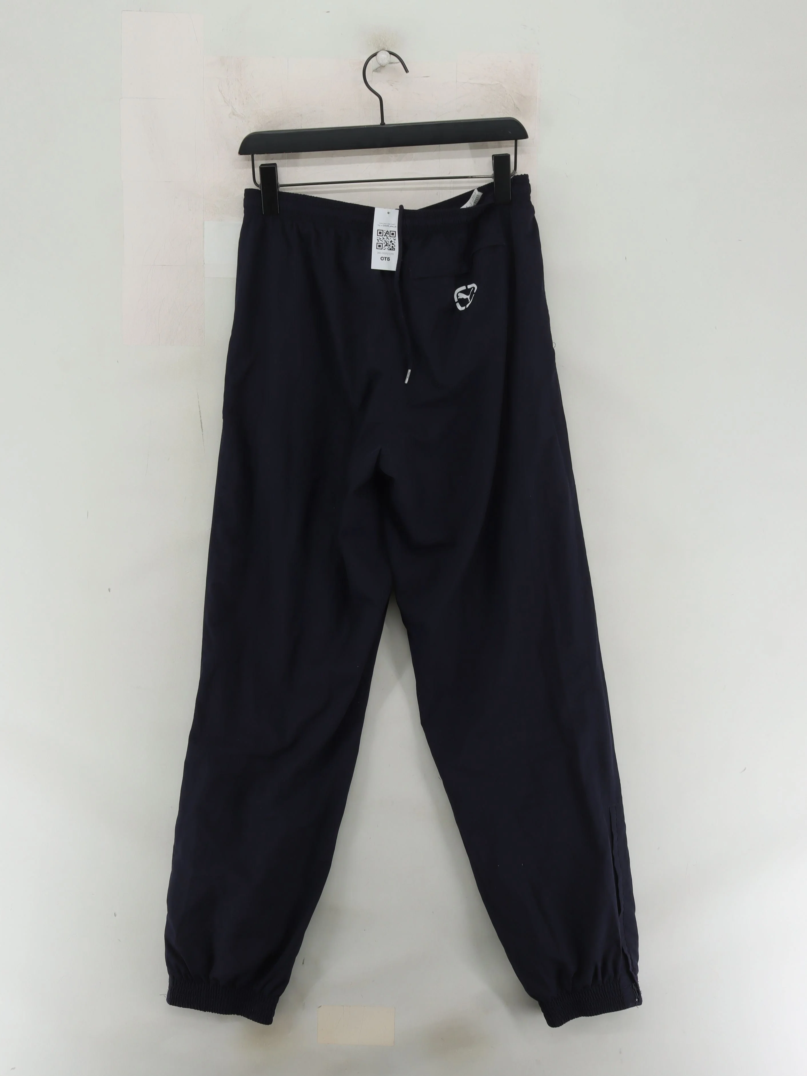 Puma Men's Sports Bottoms M Blue Polyester with Nylon, Polyamide Sweatpants - Image 2