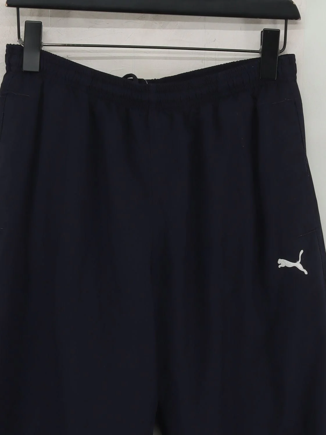 Puma Men's Sports Bottoms M Blue Polyester with Nylon, Polyamide Sweatpants - Image 3